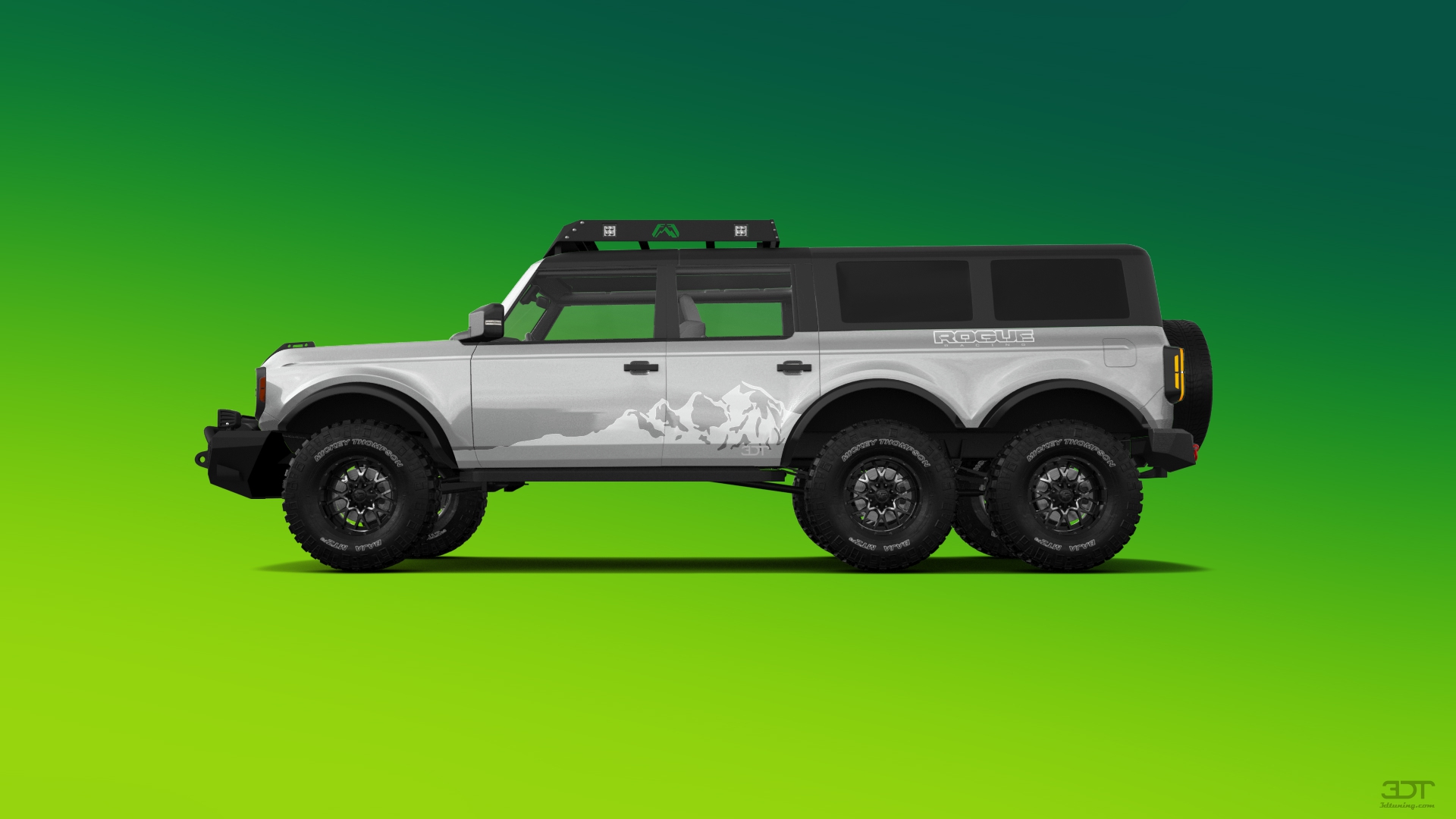 Ford Bronco 6X6 4 Door pickup truck 2021