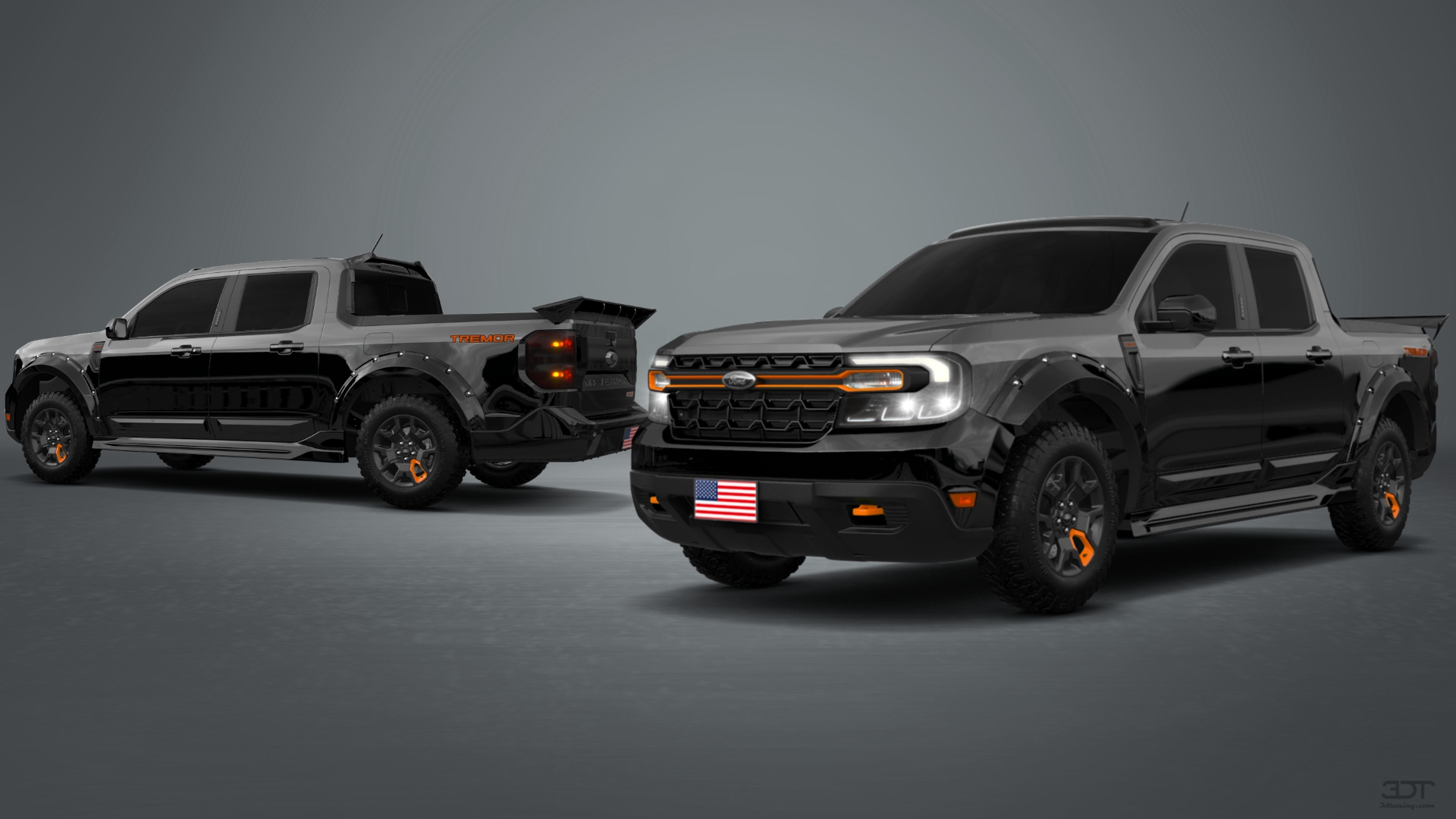 Ford Maverick 4 Door pickup truck 2022 tuning