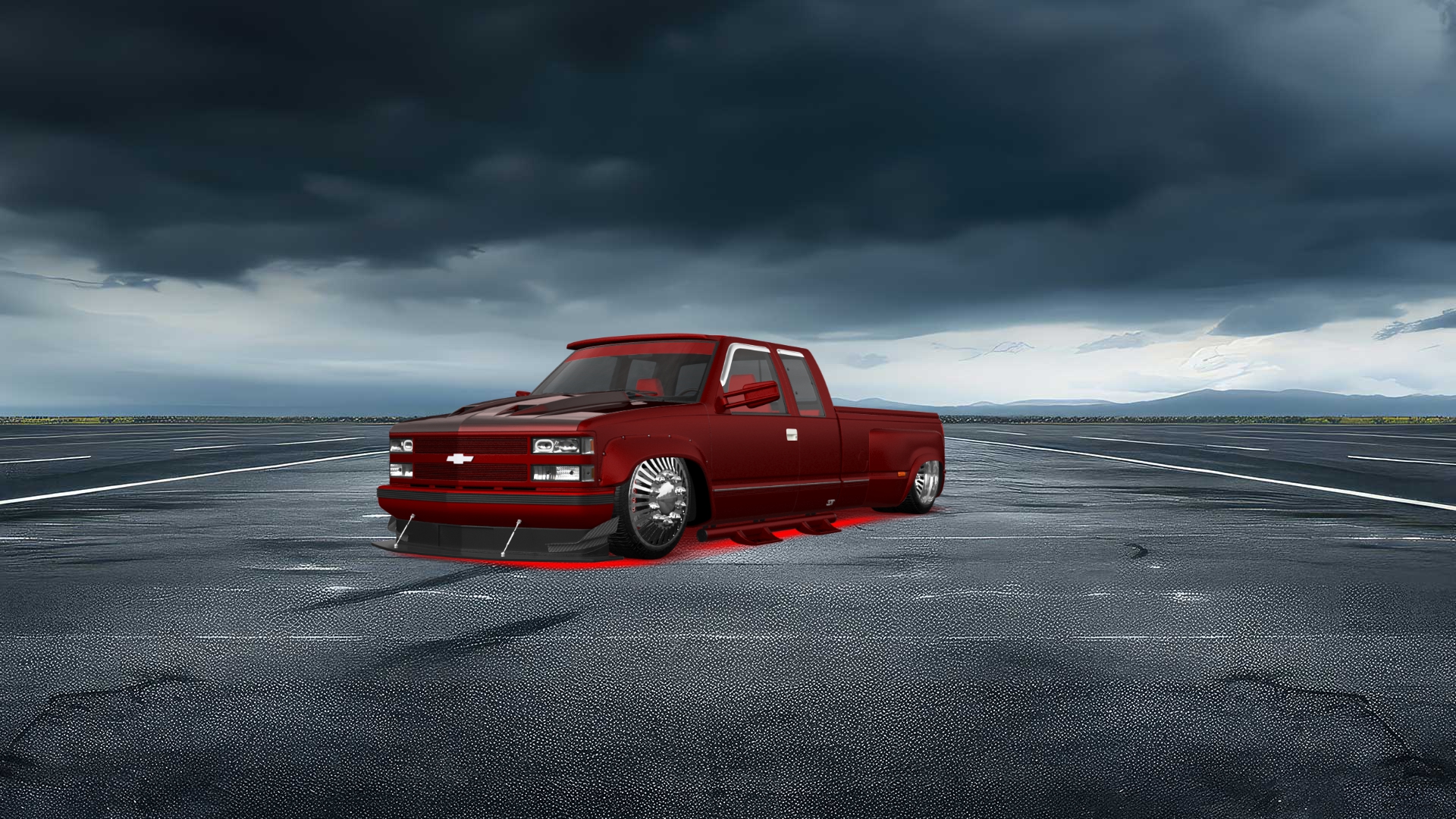 Chevrolet K3500 Extended Cab Pickup Truck 1988 tuning