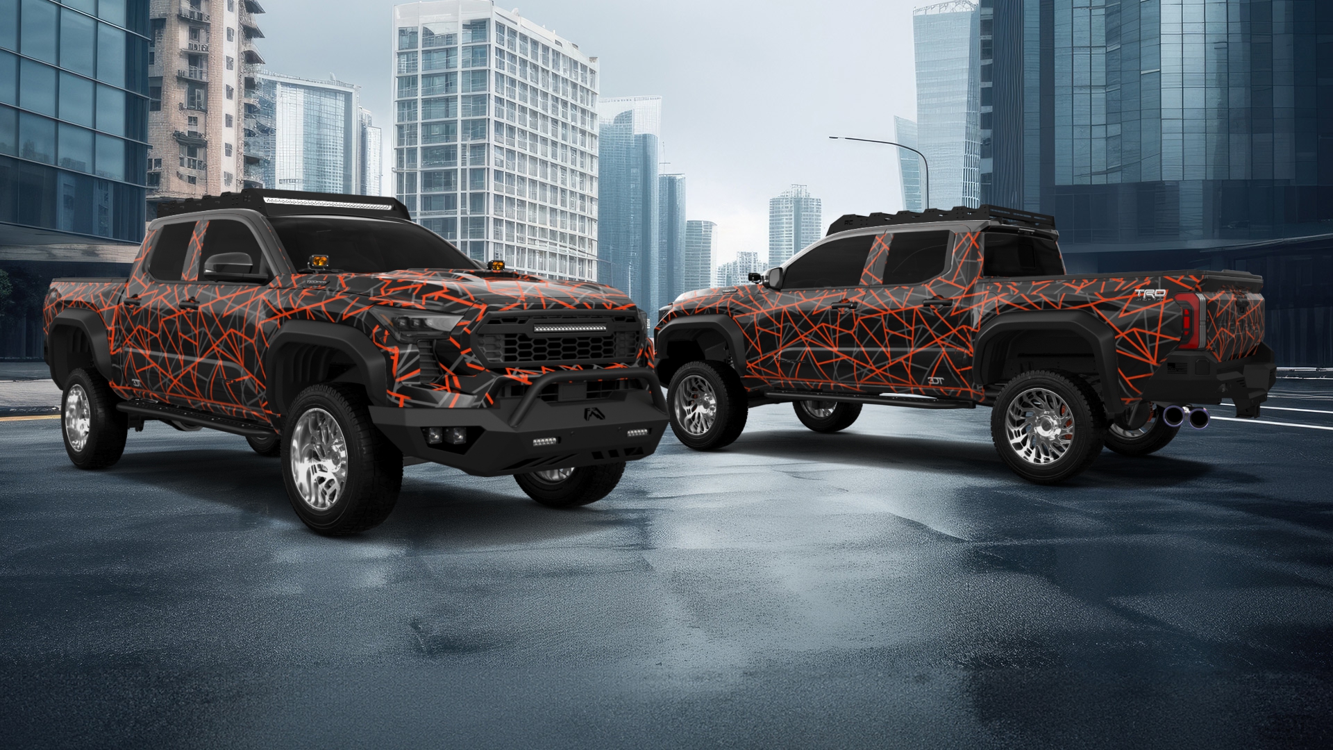 Toyota Tacoma Crew Cab 4 Door pickup truck 2024 tuning