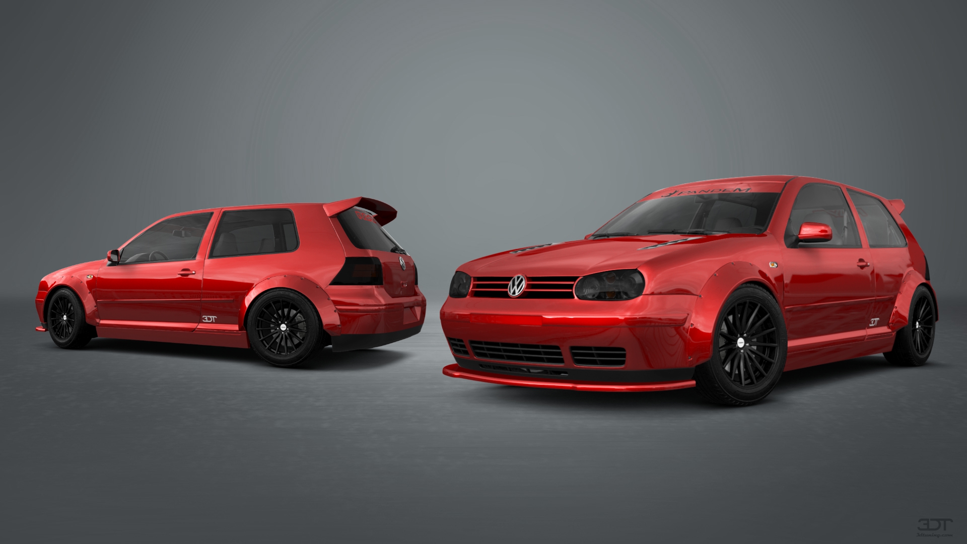 Volkswagen Golf 4 (mk4) 3 Door Hatchback 1997 tuning