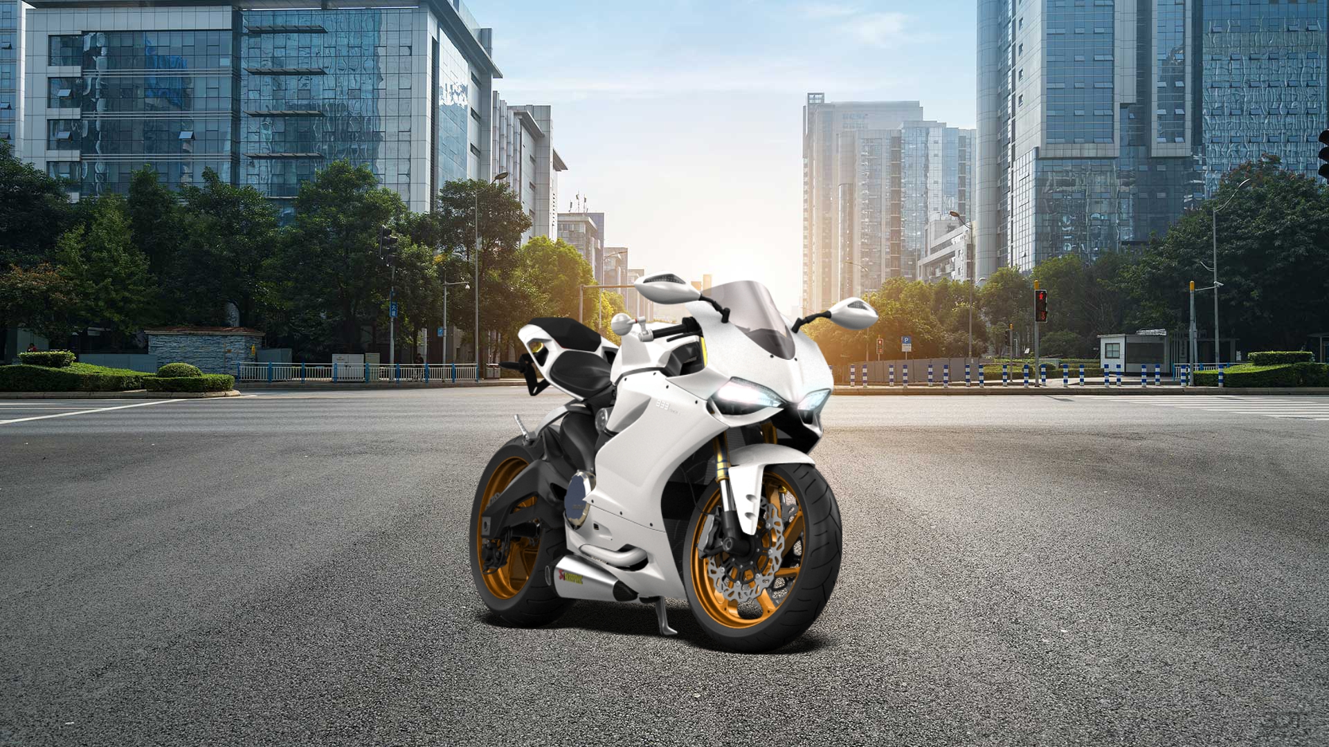 Ducati 899 Panigale Sport Bike 2015 tuning