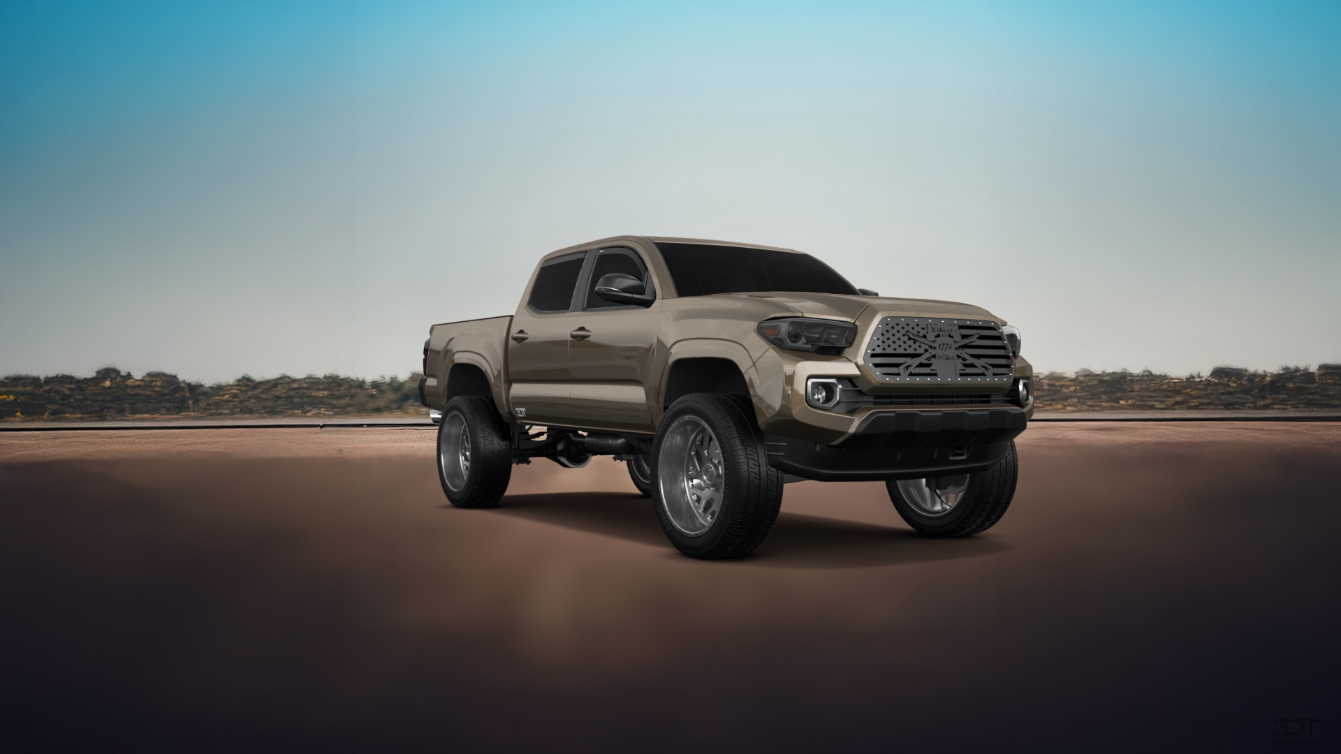 Toyota Tacoma 4 Door pickup truck 2018 tuning