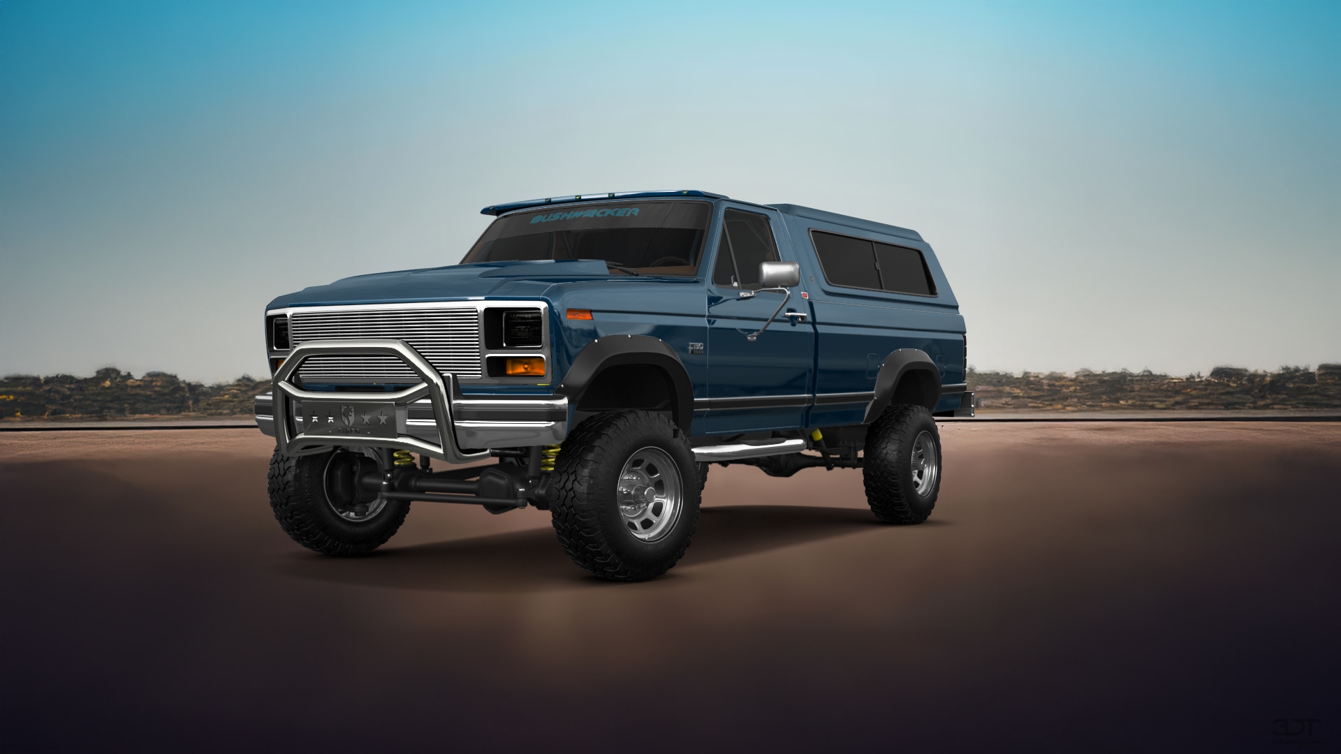 Ford F-150 2 Door pickup truck 1986 tuning