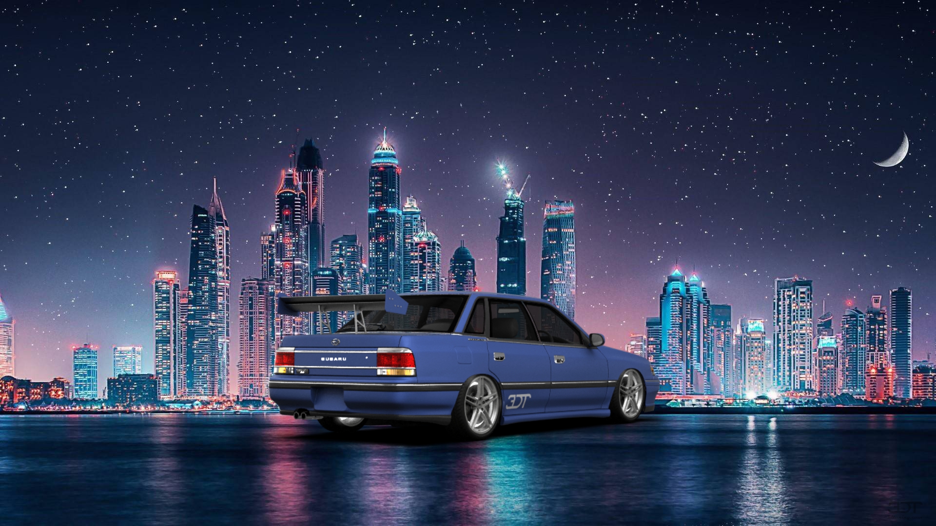 Subaru Legacy sedan 1990 Images
