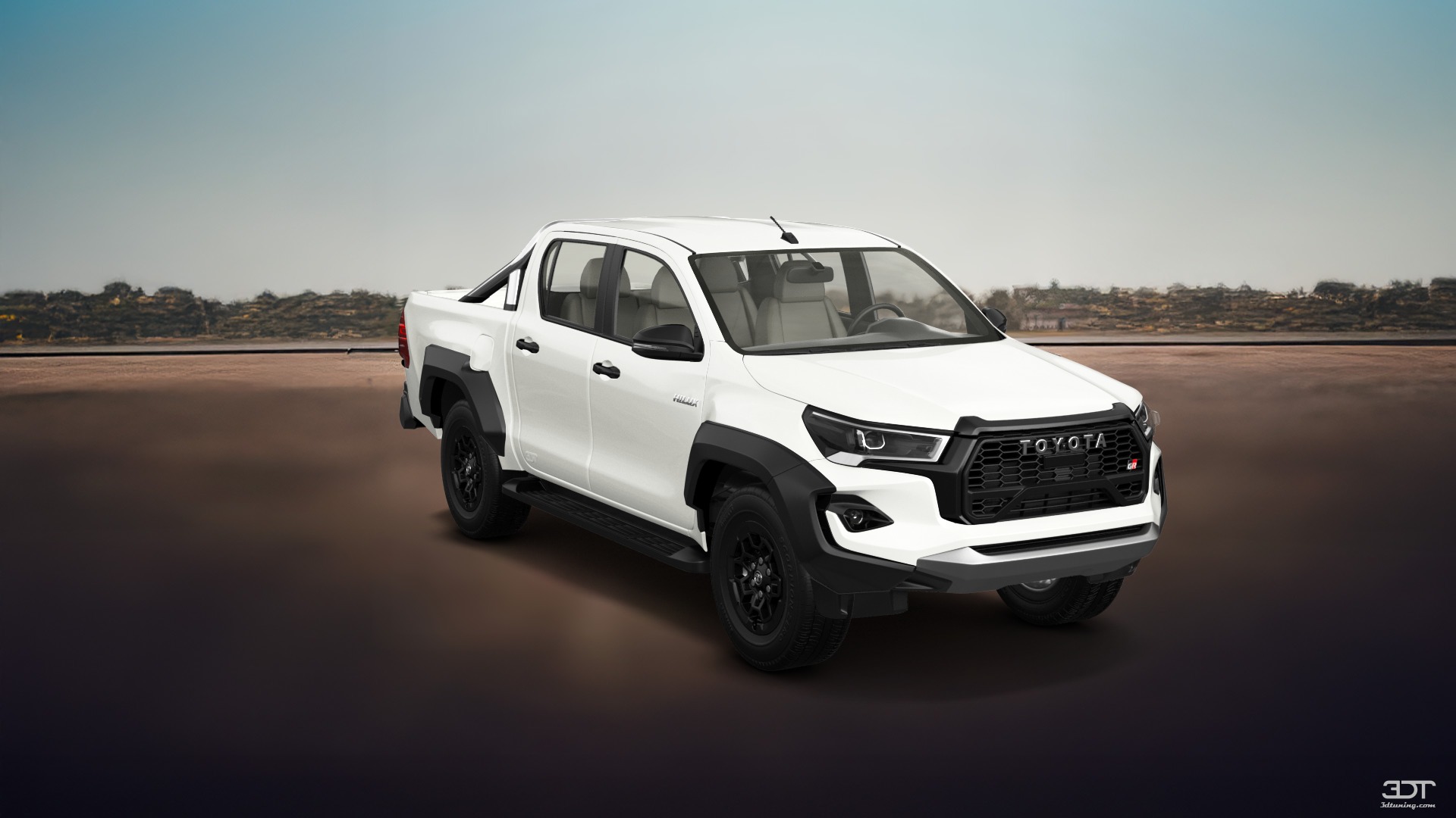 Toyota Hilux Double Cab 4 Door pickup truck 2015 tuning