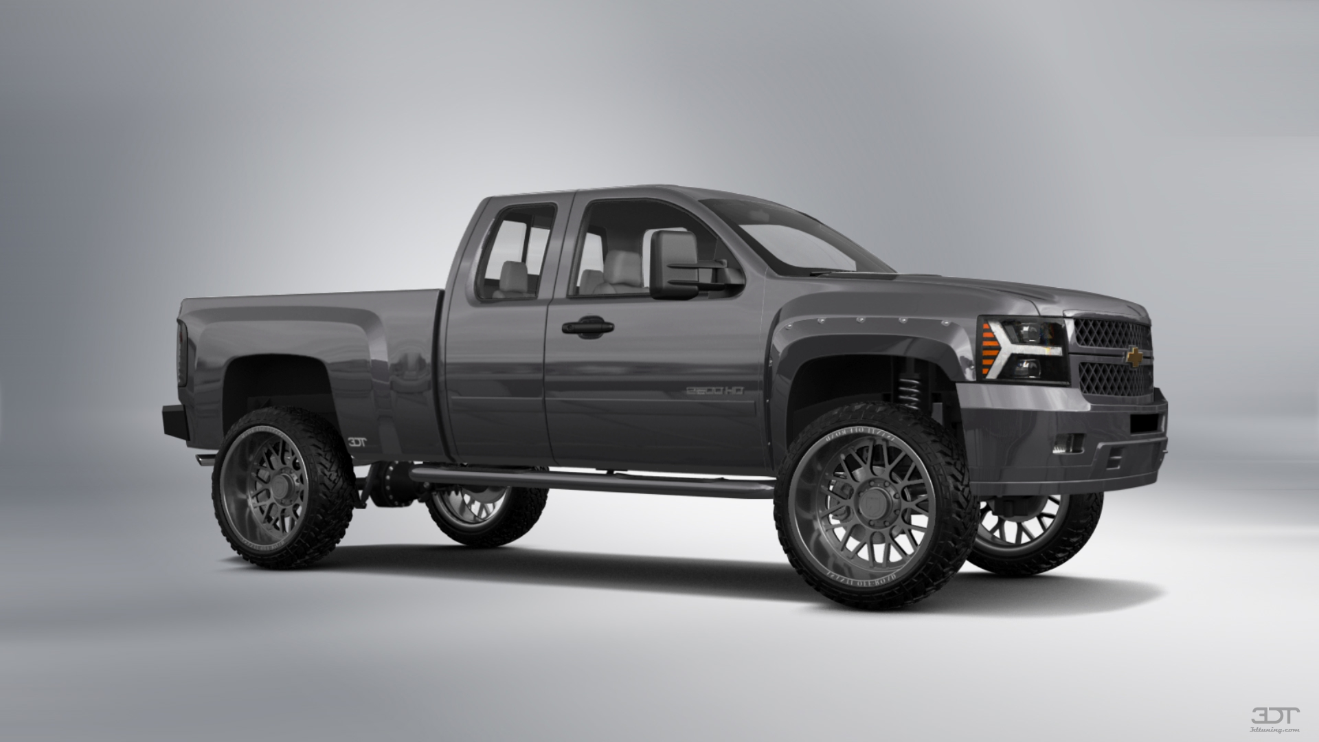 Chevrolet Silverado 2500 HD Extended Cab Pickup Truck 2007