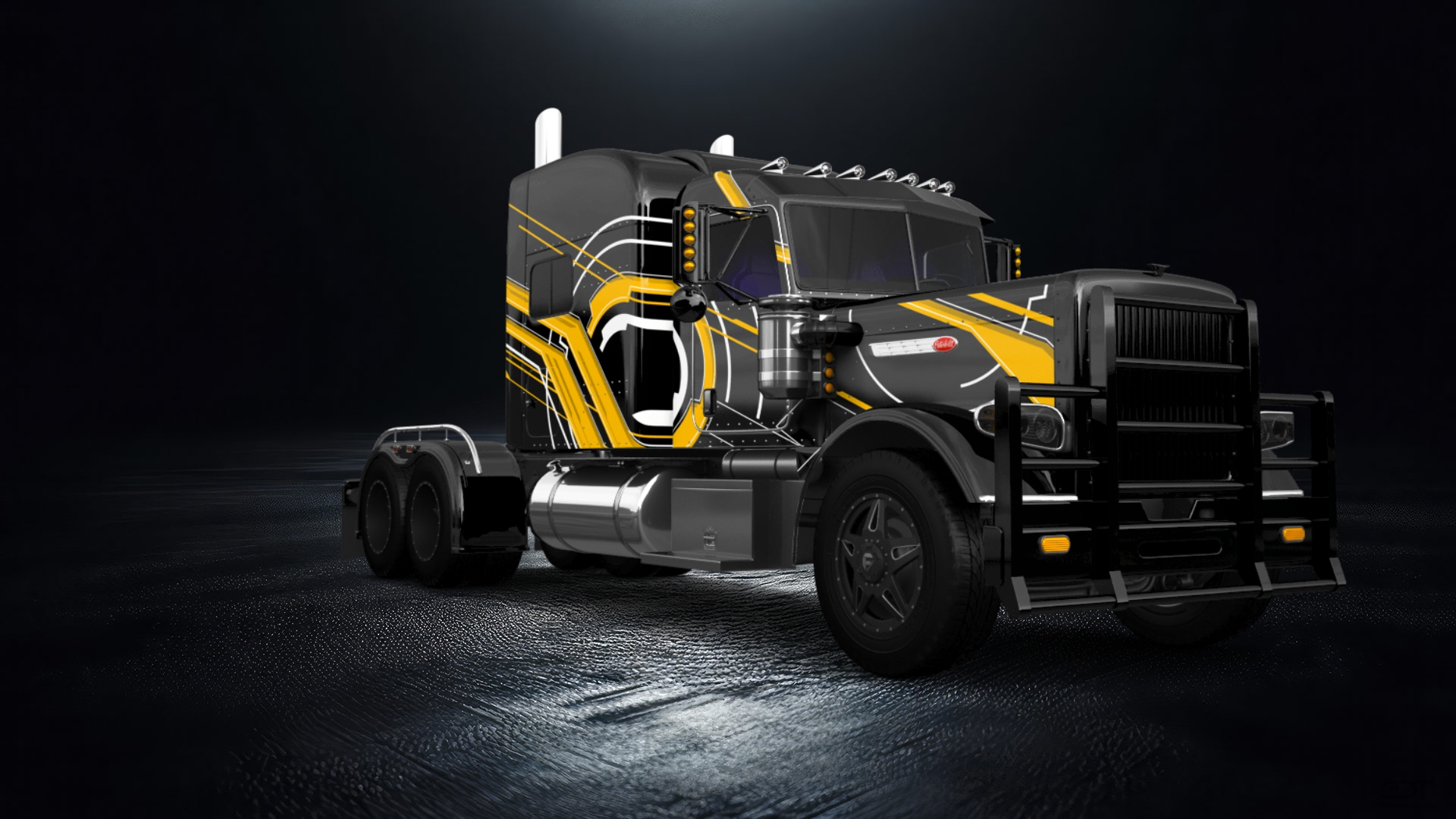 Peterbilt 389 Sleeper Cab Truck 2016 tuning