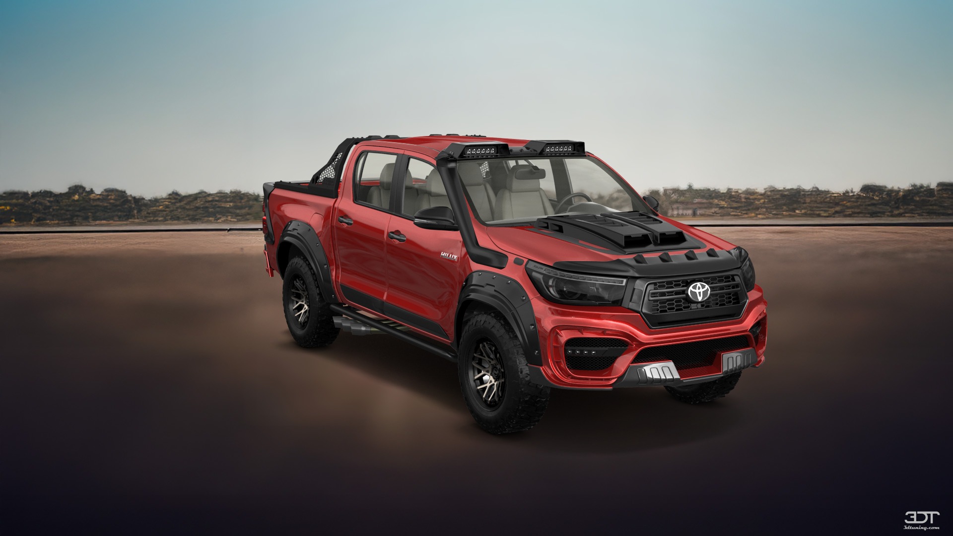 Toyota Hilux Double Cab 4 Door pickup truck 2015 tuning