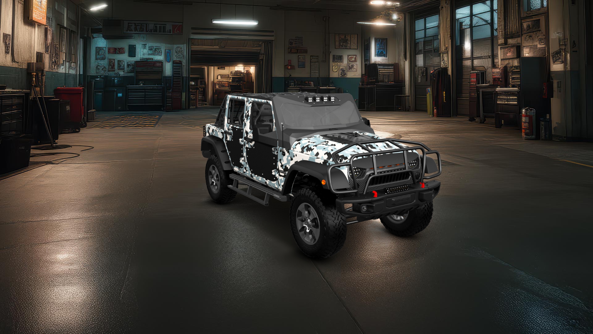 Jeep Wrangler Unlimited JK Rubicon Recon 4 Door SUV 2017 tuning