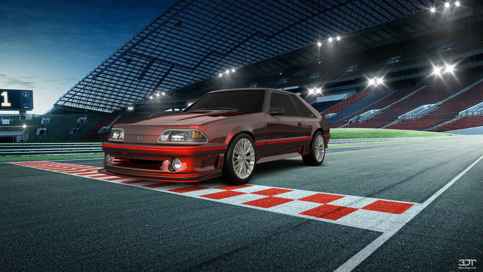 Ford Mustang 3 Door Hatchback 1988