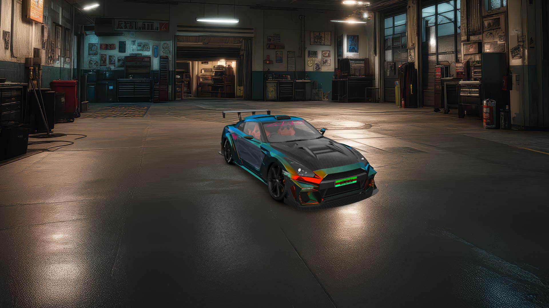 Nissan GT-R 2 Door Coupe 2010 tuning
