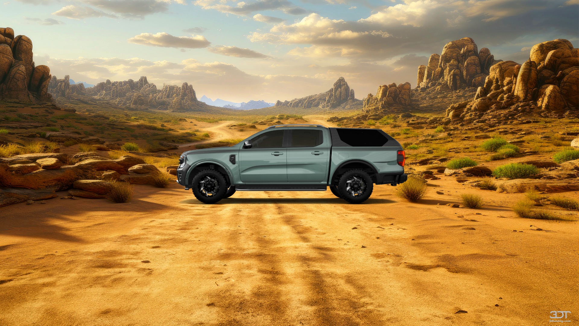Ford Ranger 4 Door pickup truck 2022 tuning