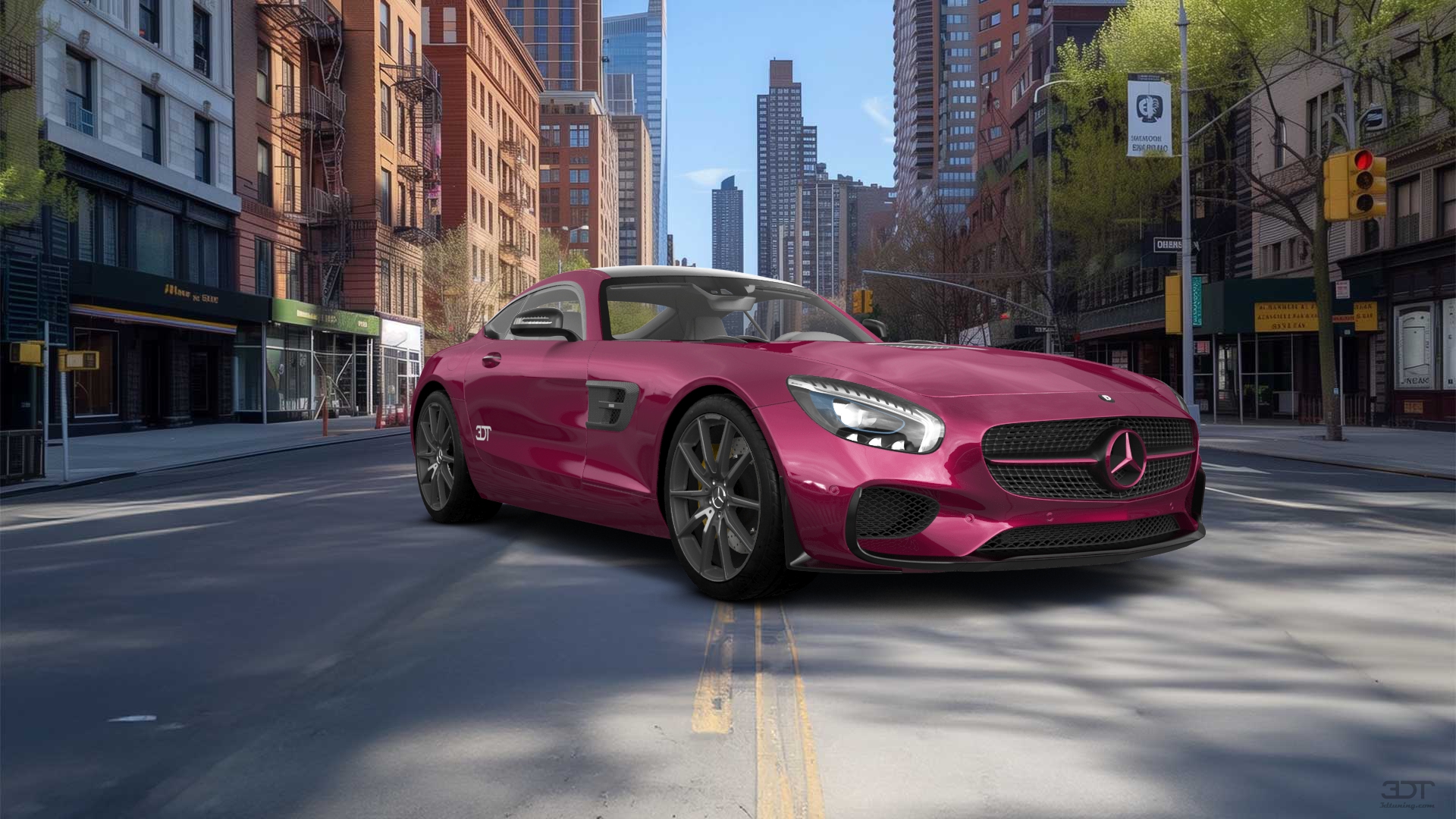 Mercedes AMG GT 2 door fastback coupe 2015 tuning