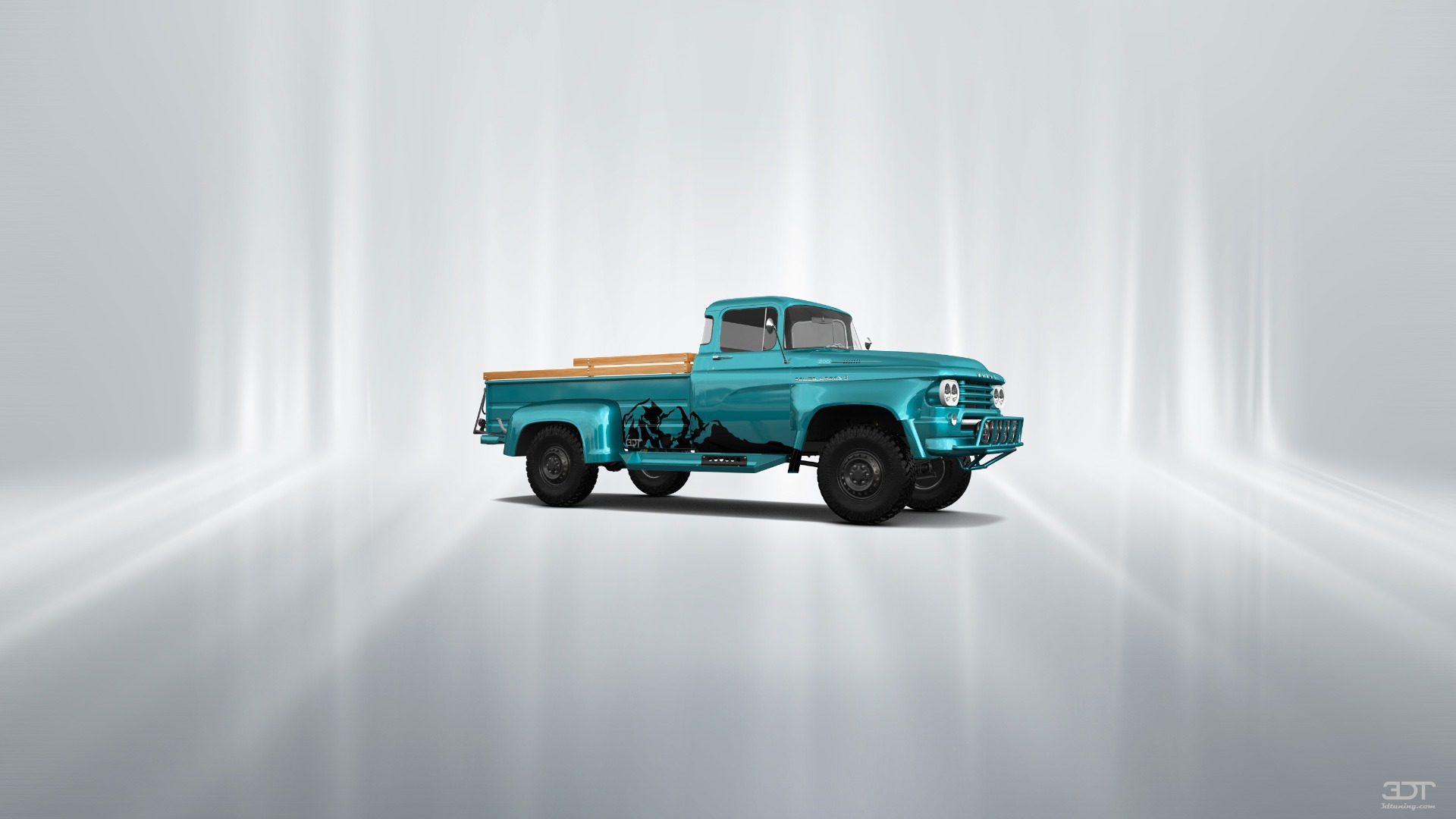 Dodge Power Wagon W300 2 Door pickup truck 1958