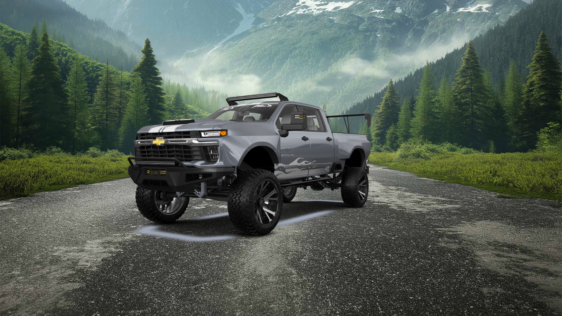 Chevrolet Silverado 2500 HD 4 Door pickup truck 2024
