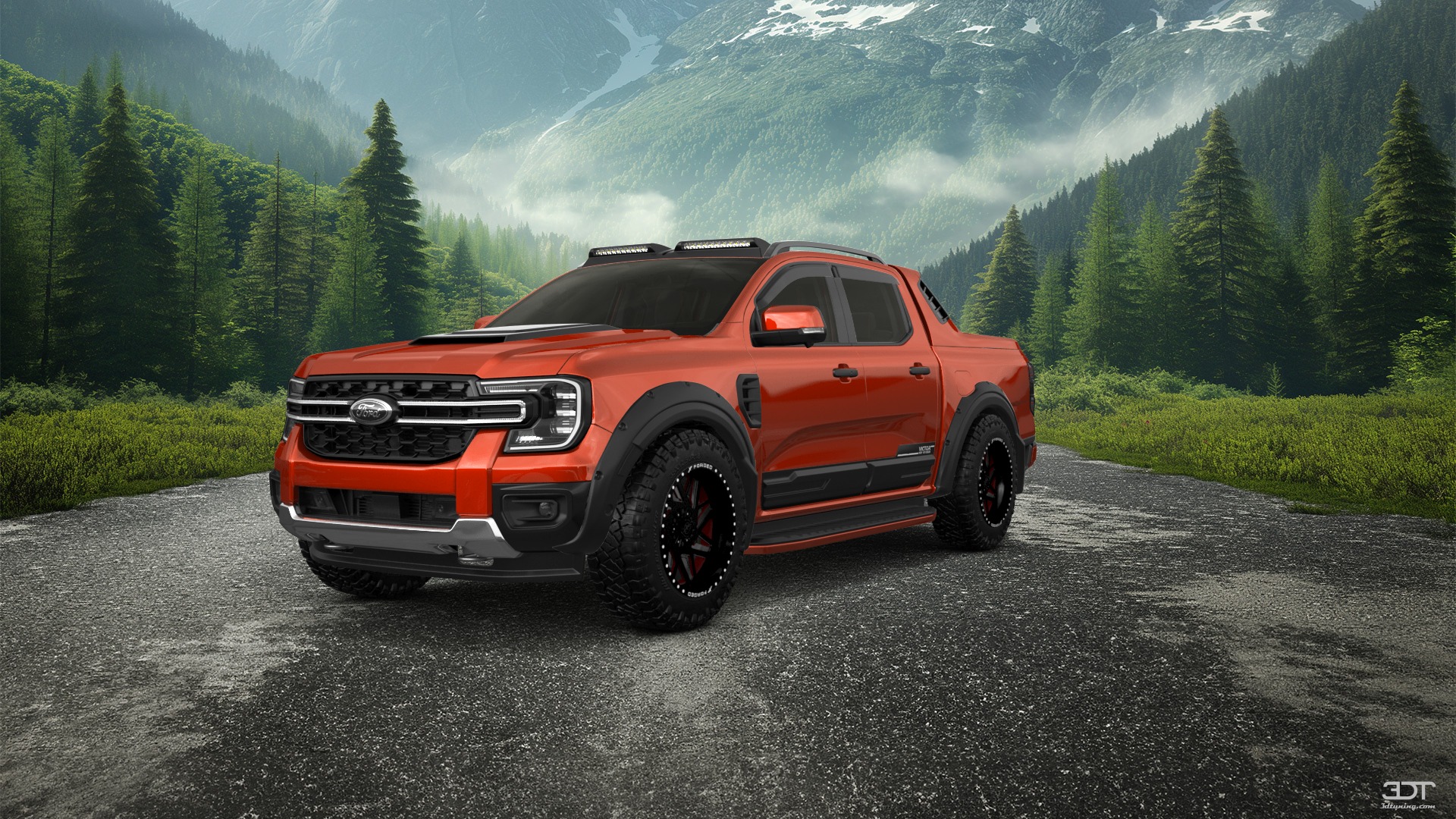 Ford Ranger 4 Door pickup truck 2022