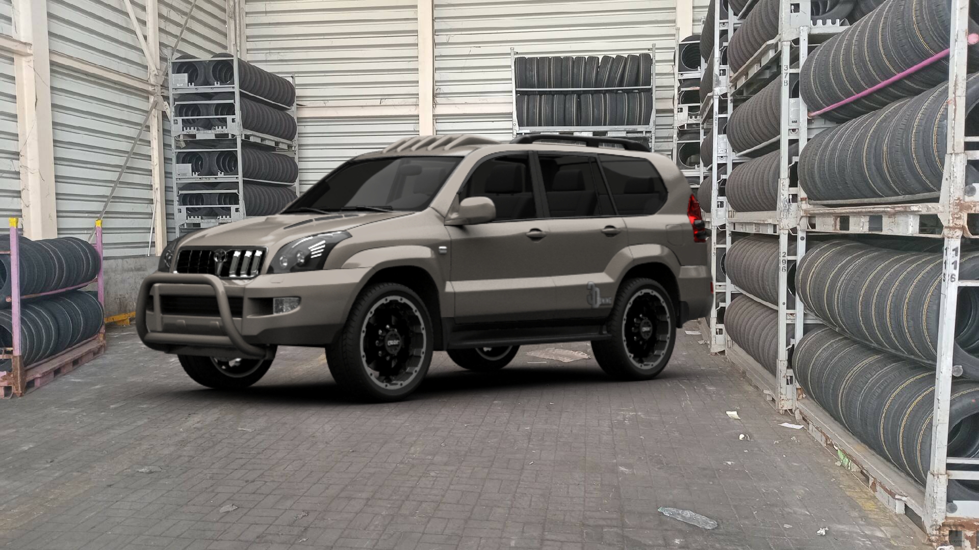 Toyota LC Prado SUV 2002