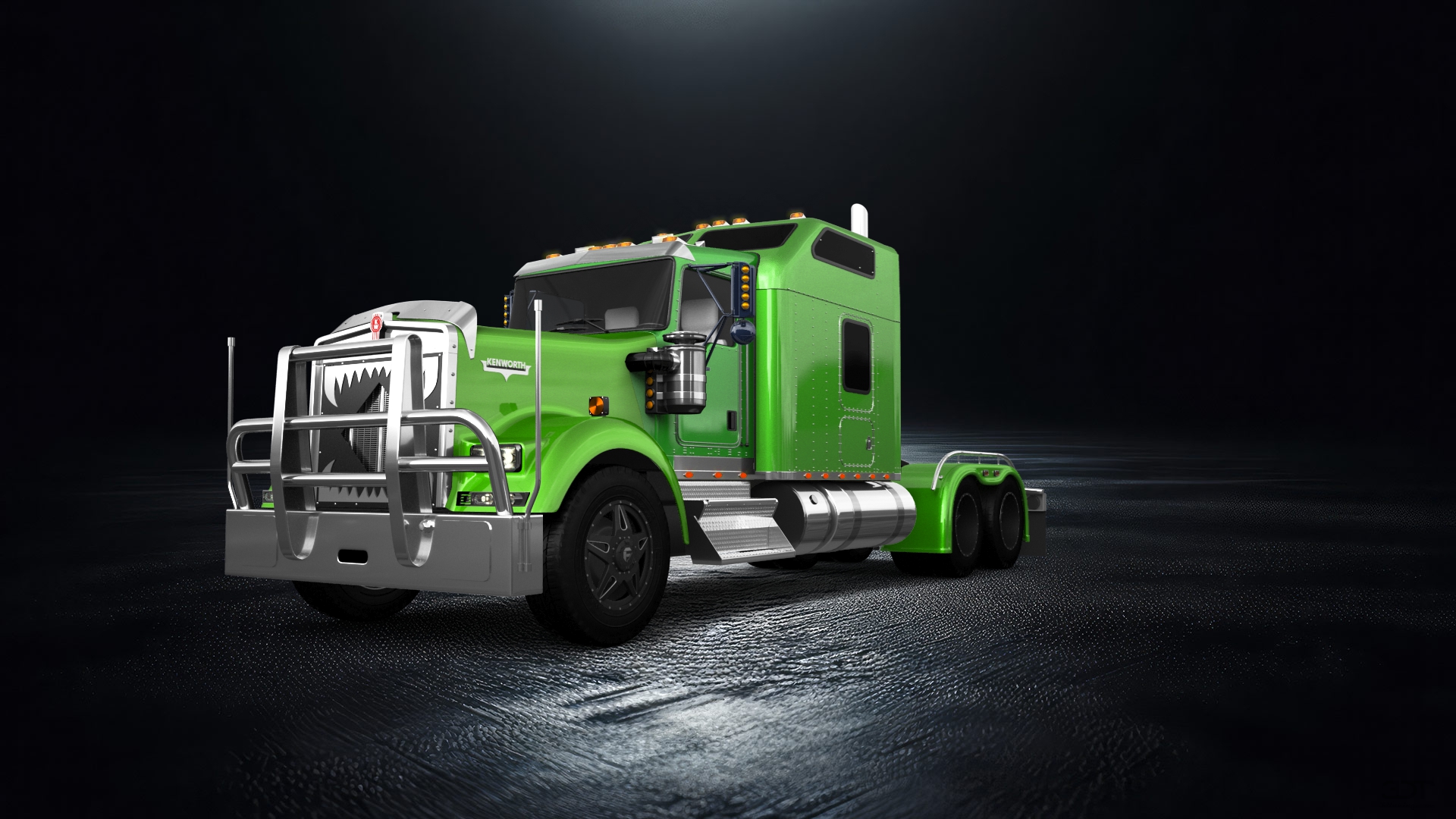 Kenworth W900 Sleeper Cab Truck 2015 tuning