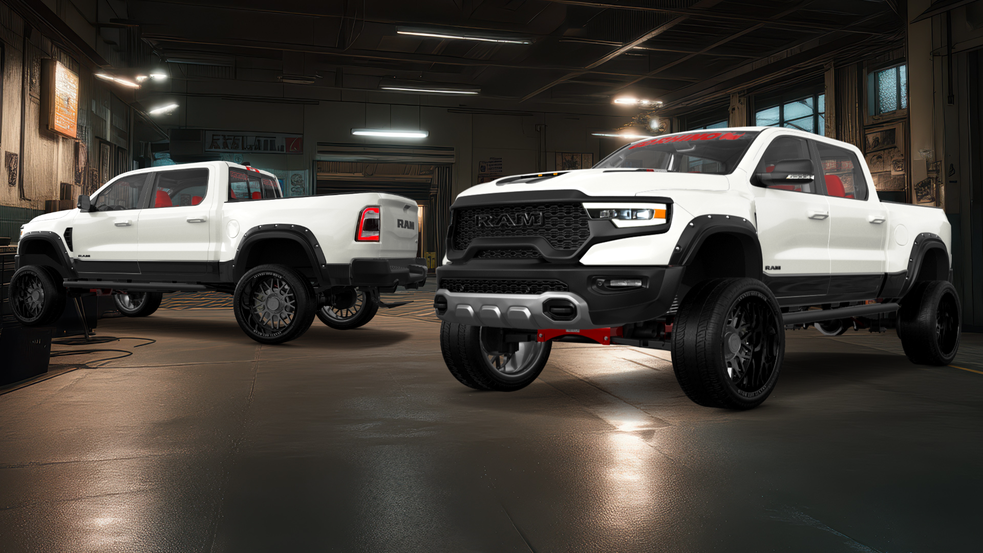 Dodge Ram 1500 TRX 4 Door pickup truck 2021 tuning