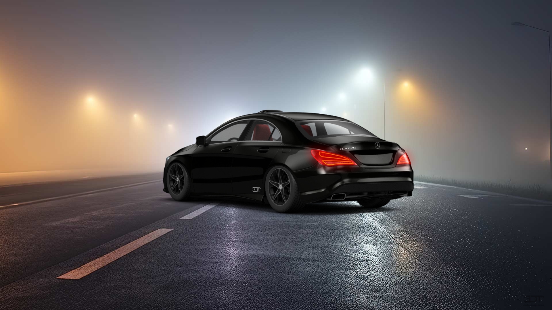 Mercedes CLA class 4 Door Coupe 2014 tuning