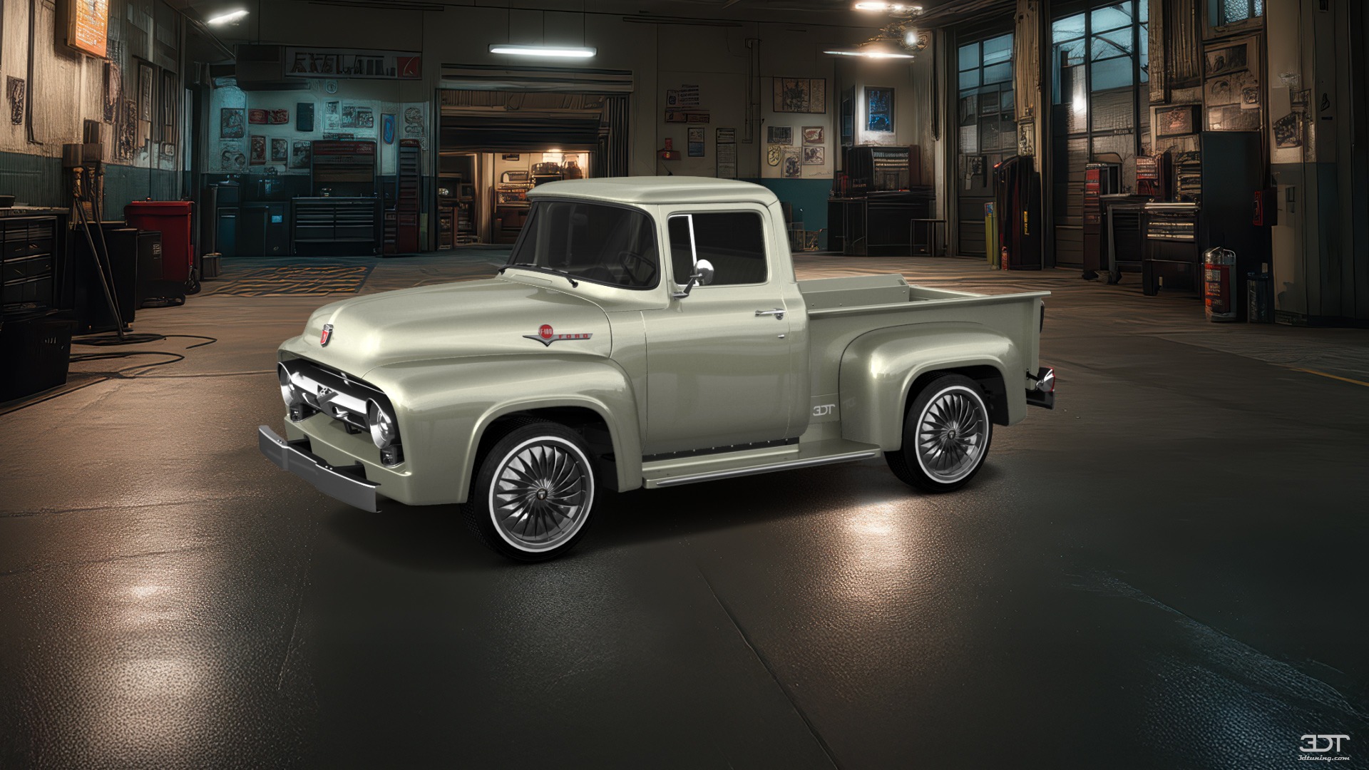 Ford F-100 2 Door truck 1956 tuning