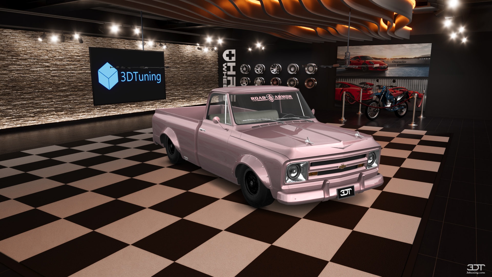 Chevrolet C-10 Cheyenne 2 Door pickup truck 1967 tuning