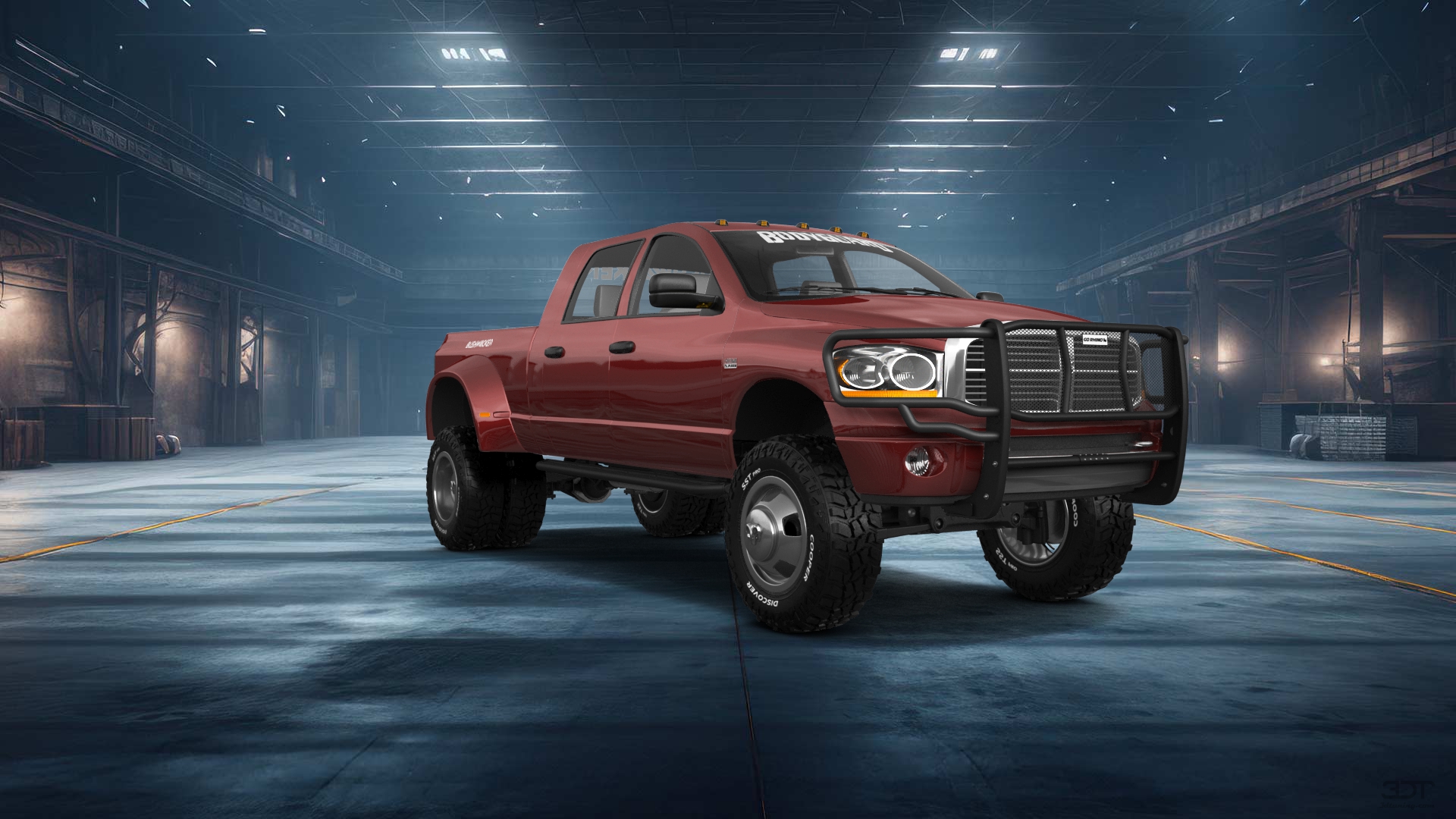Dodge Ram 3500 Dually 4 Door pickup truck 2007