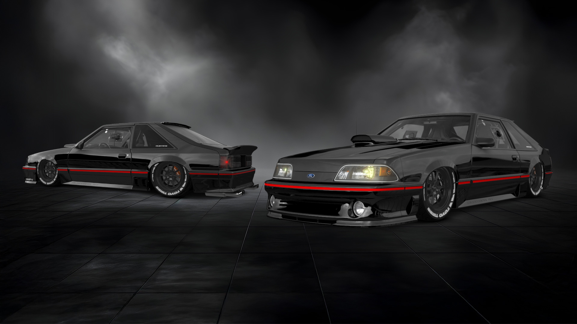 Ford Mustang 3 Door Hatchback 1988