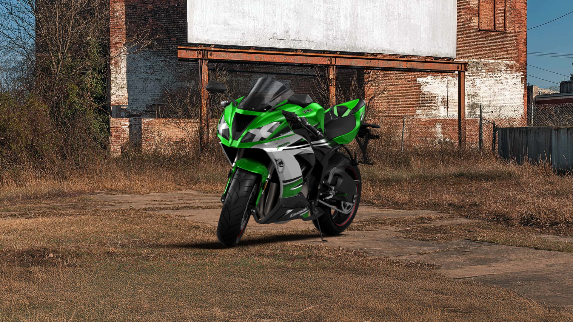 Kawasaki Ninja ZX 6R Sport Bike 2015 Images