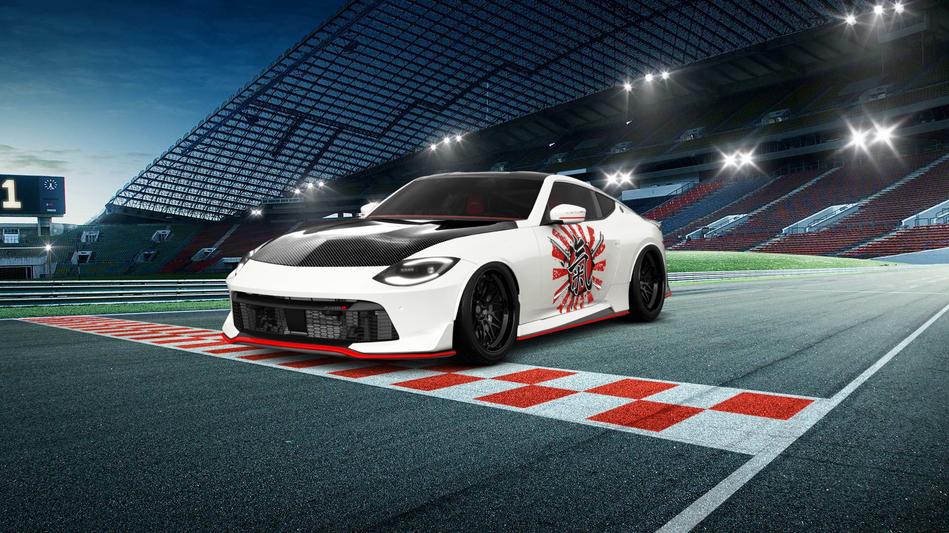 Nissan Z 2 door fastback coupe 2022 tuning