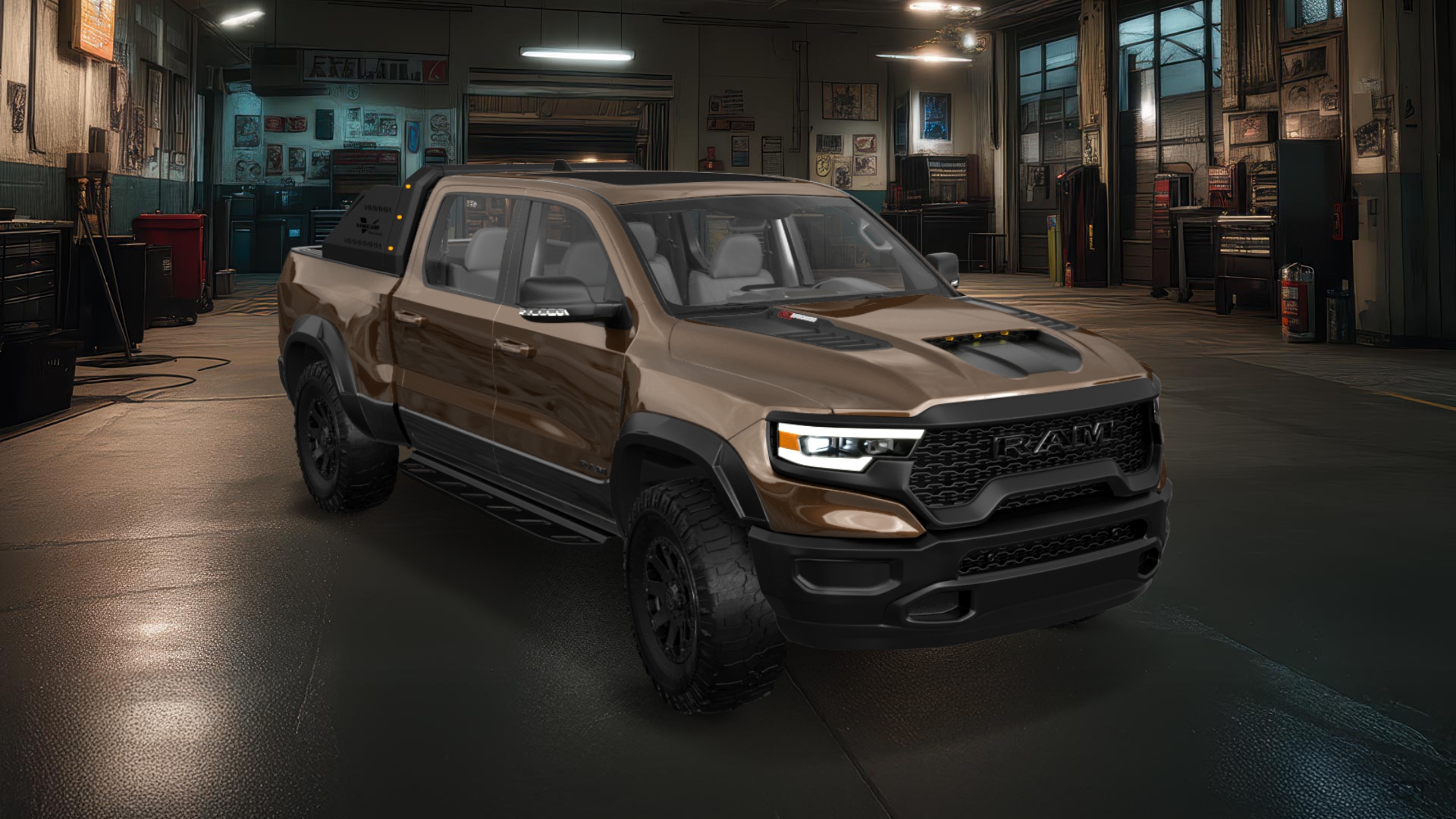 Dodge Ram 1500 TRX 4 Door pickup truck 2021 tuning