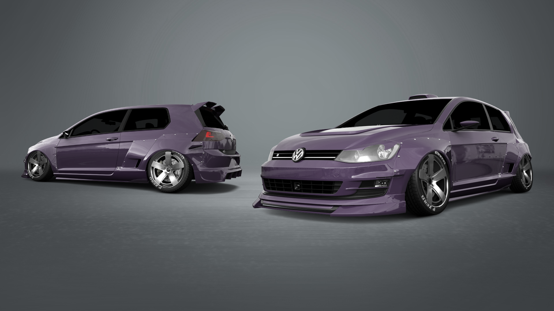 Volkswagen Golf 7 3 Door Hatchback 2013 tuning