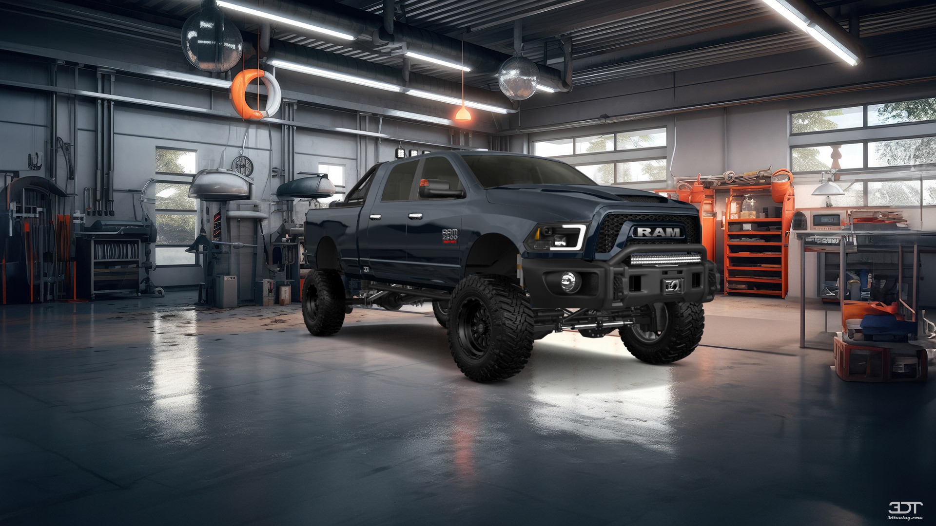 Dodge Ram 2500 Mega Cab 6.4 ft box 4 Door pickup truck 2010