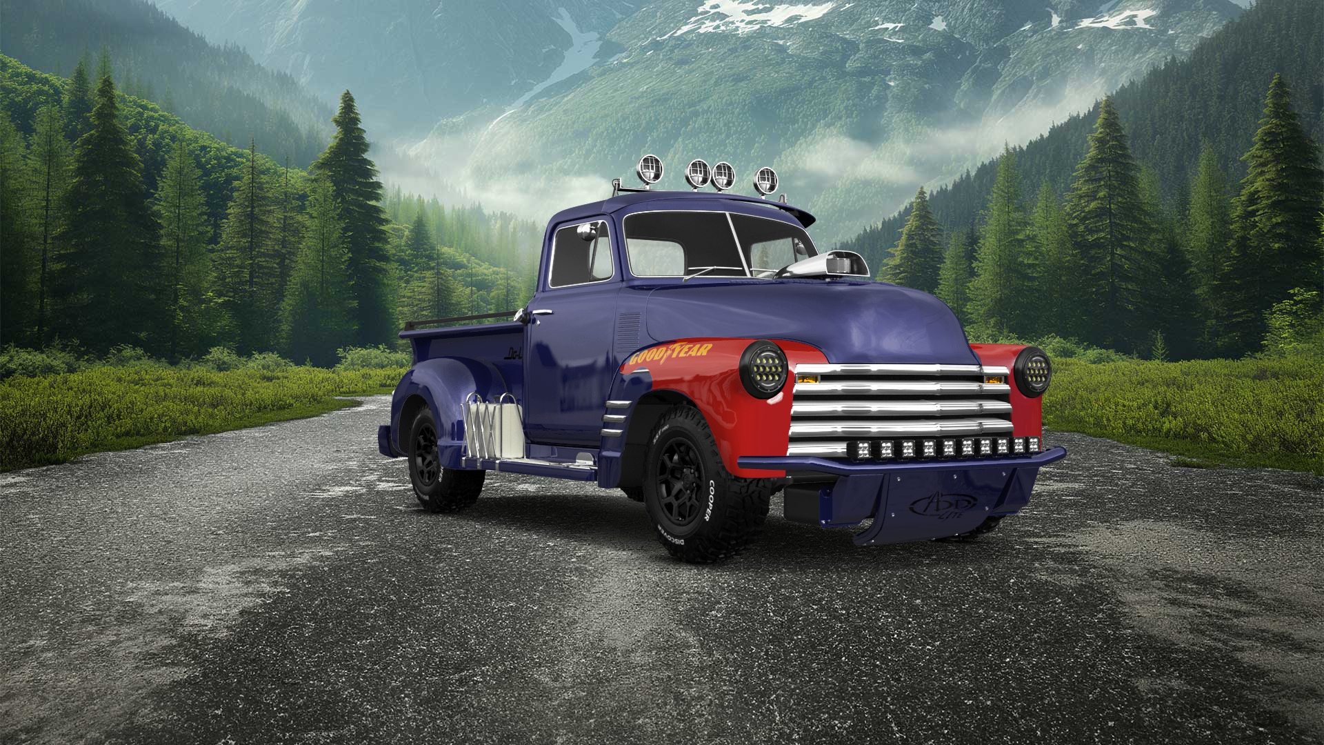 Chevrolet 3100 2 Door pickup truck 1950 tuning