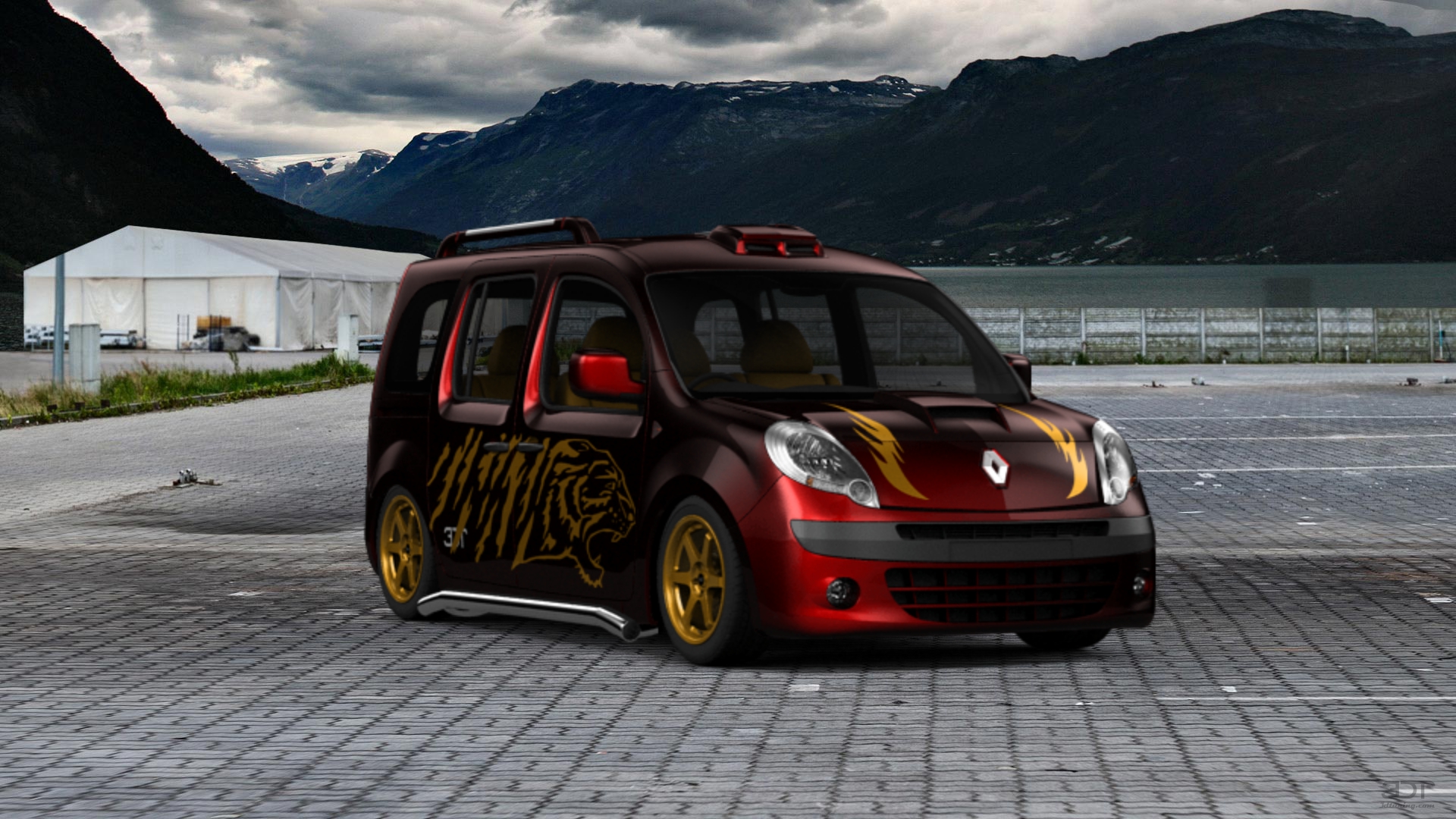 Renault Kangoo Van 2008 tuning