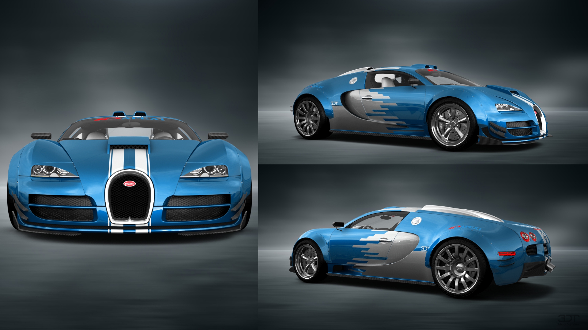 Bugatti Veyron 2 Door Coupe 2005 tuning