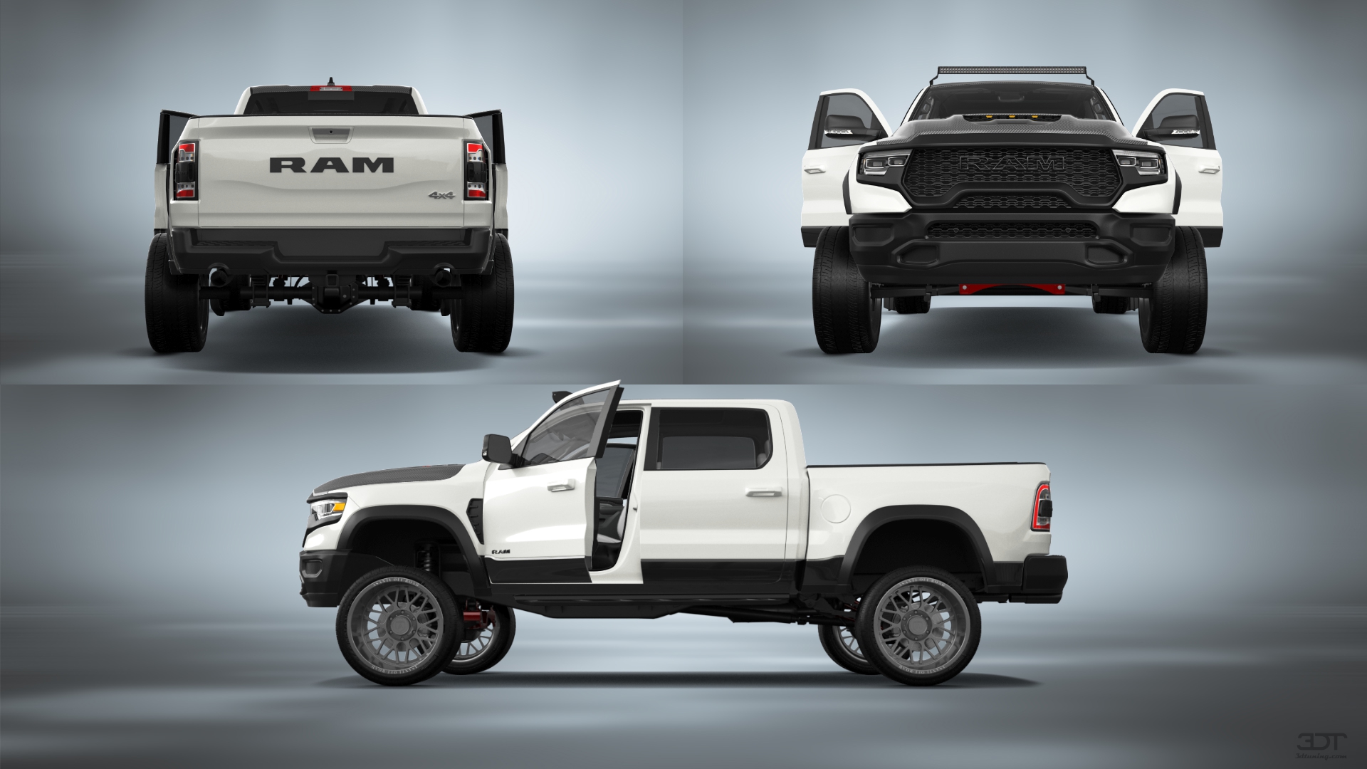 Dodge Ram 1500 TRX 4 Door pickup truck 2021