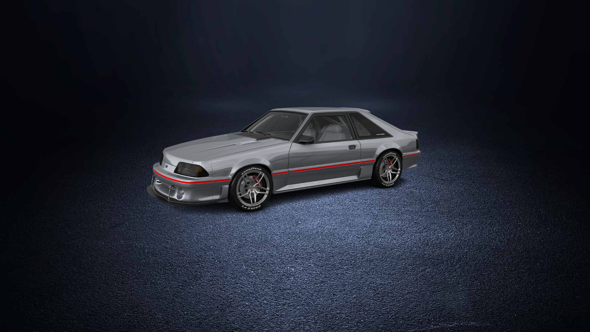 Ford Mustang 3 Door Hatchback 1988 tuning