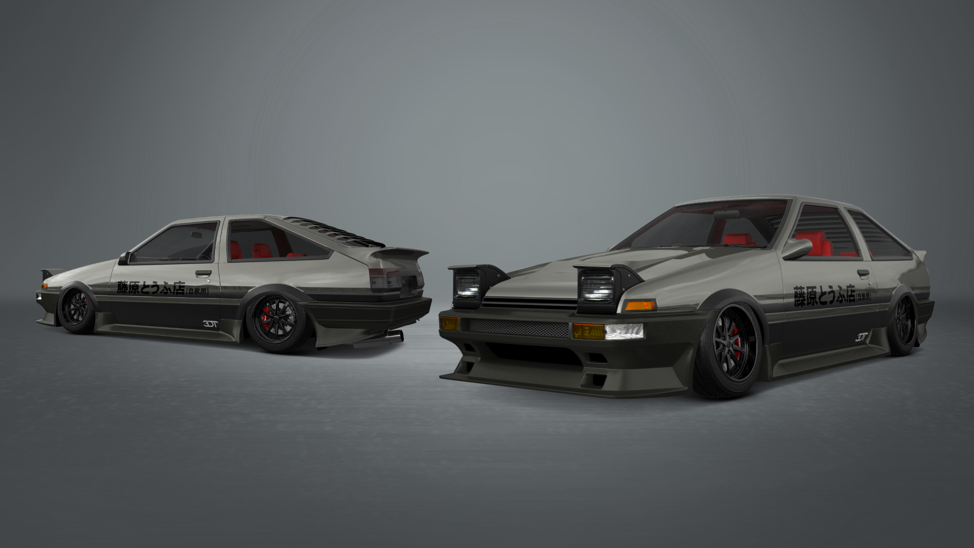 Toyota AE86 3 Door Hatchback 1985 tuning
