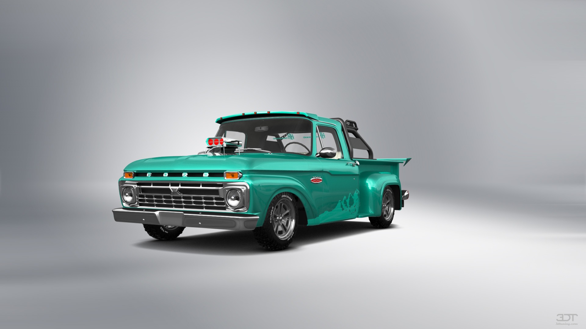 Ford F-100 Flareside 2 Door pickup truck 1961