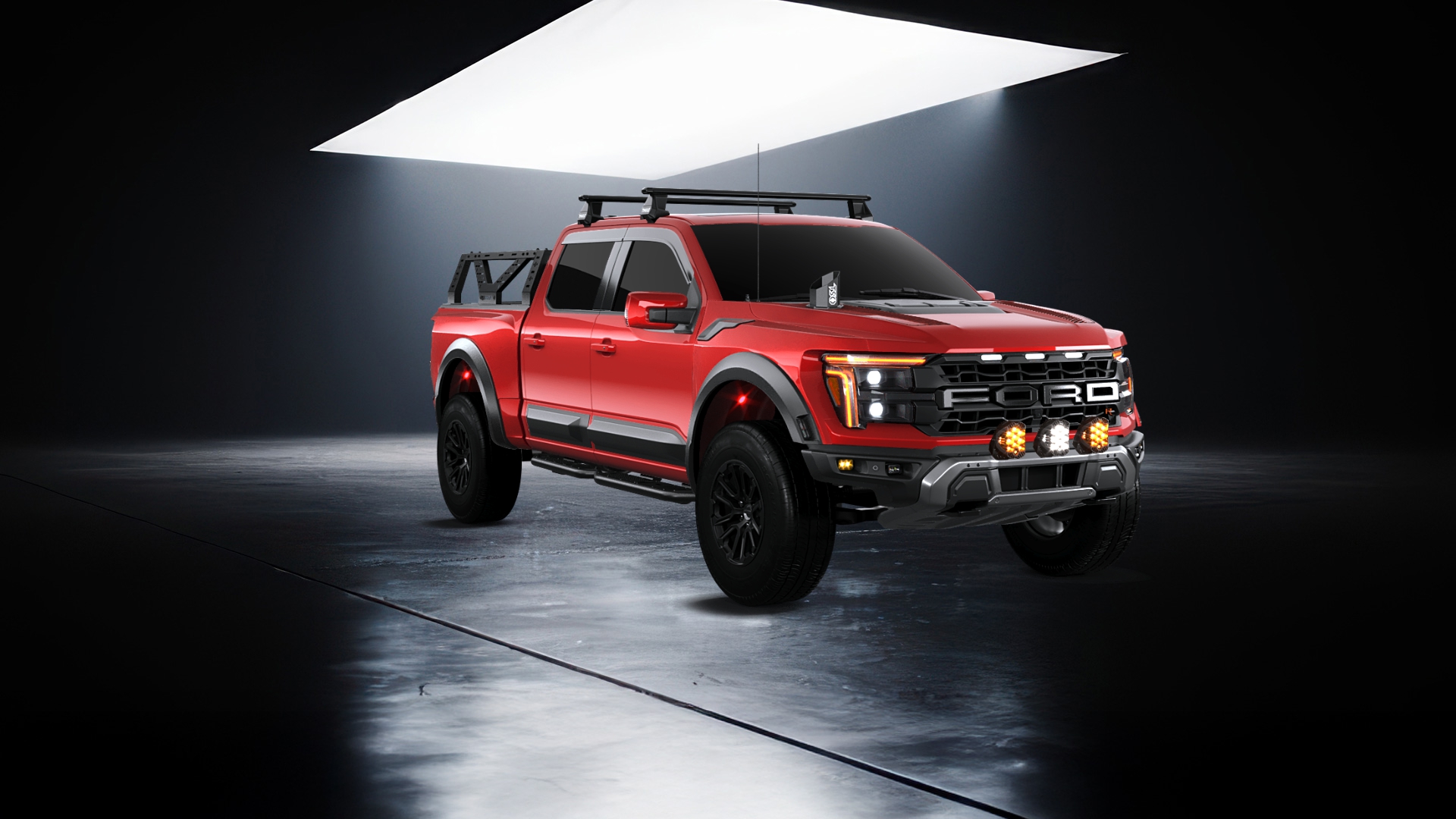 Ford F-150 Raptor 4 Door pickup truck 2024 Images