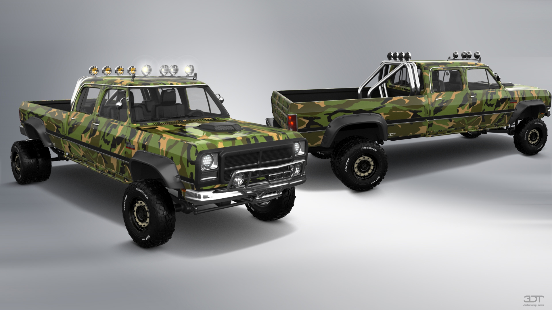 Dodge Ram 350 4 Door pickup truck 1991
