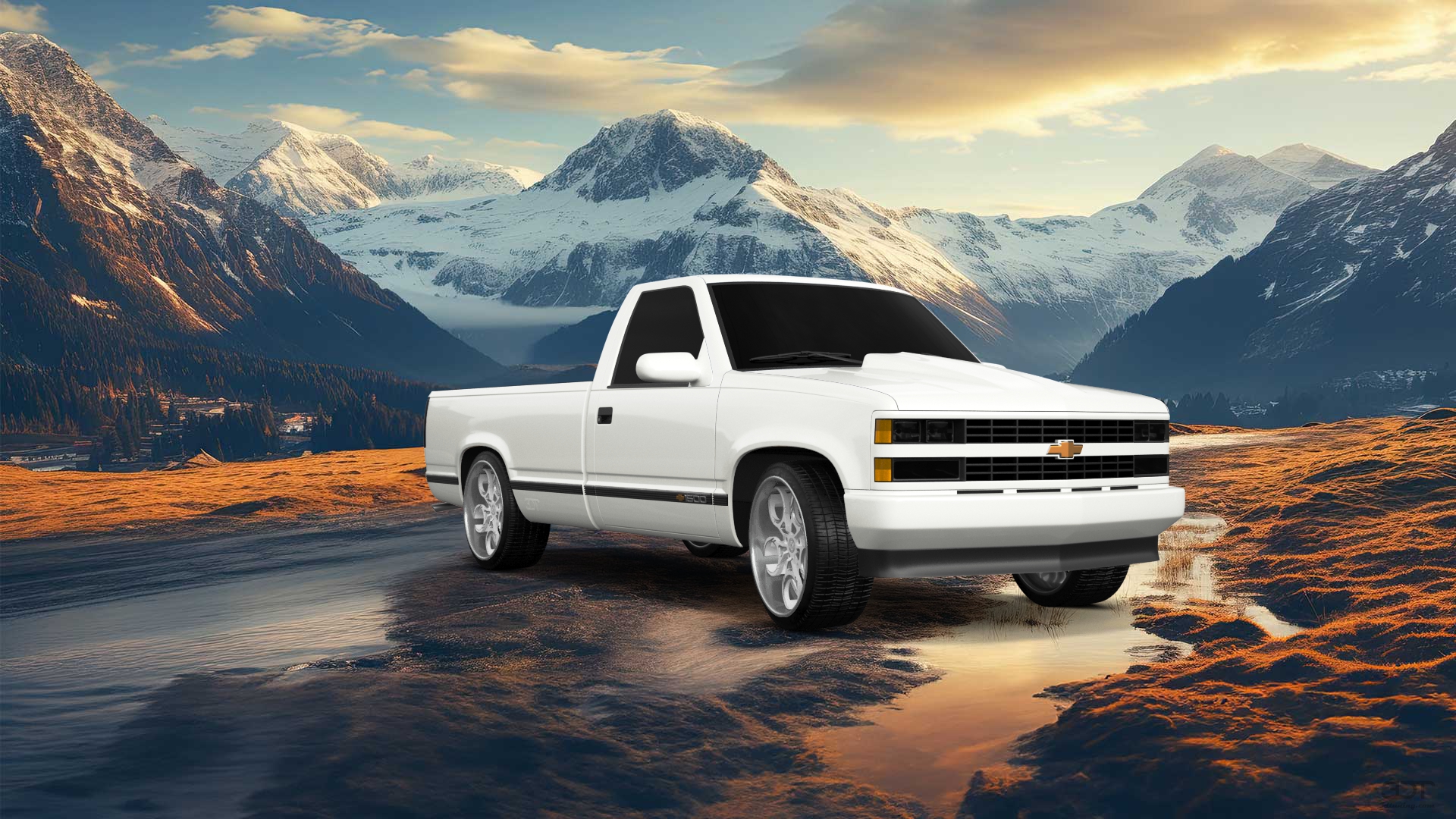 Chevrolet K1500 Regular Cab Fleetside Pickup 1988 tuning