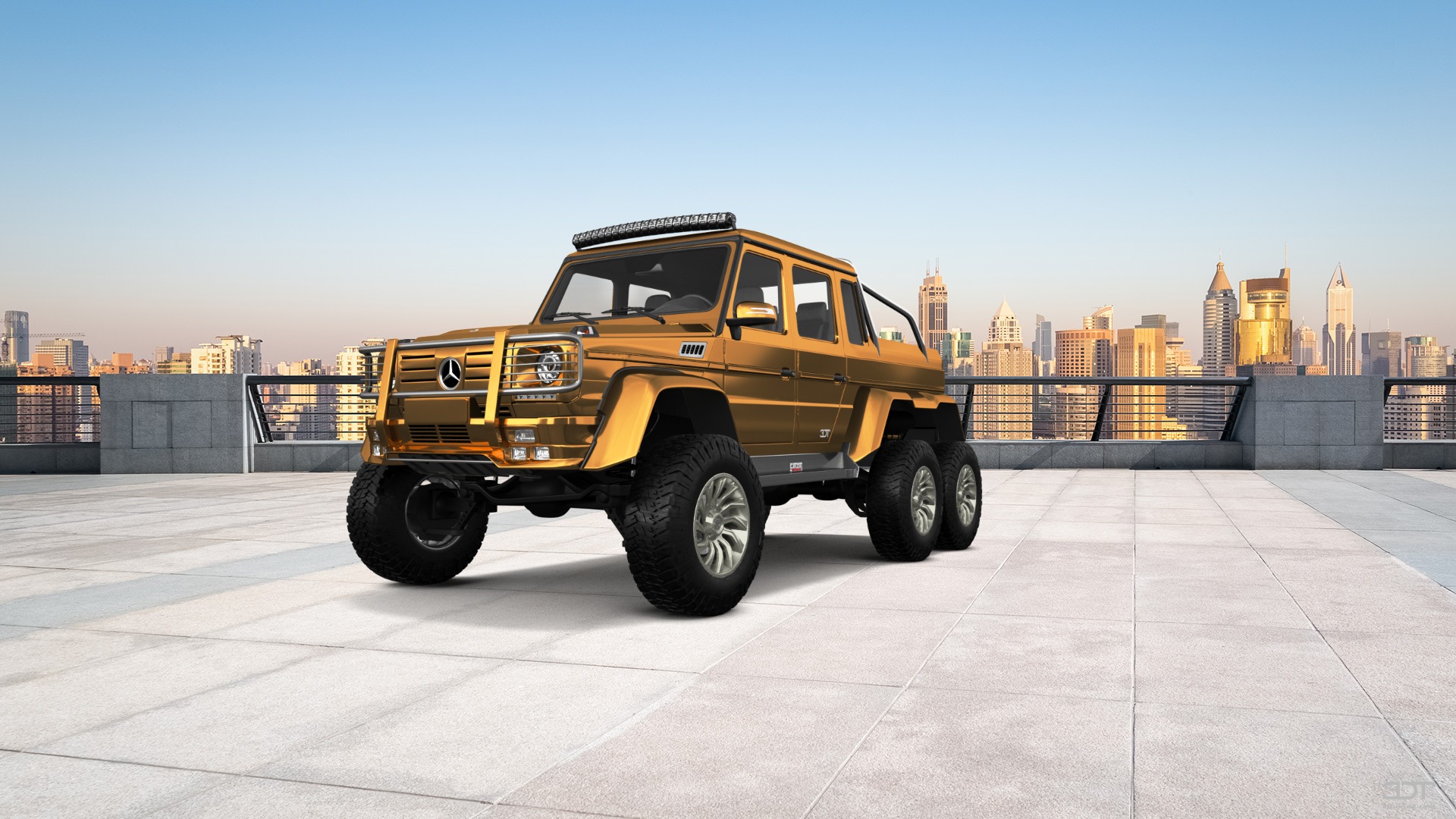 Mercedes G 63 AMG 6x6 4 Door pickup truck 2013