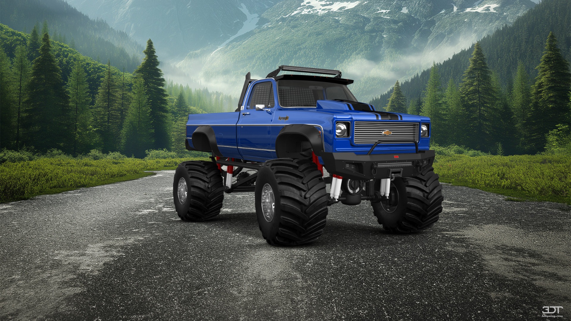 Chevrolet Silverado C-10 2 Door pickup truck 1973 tuning