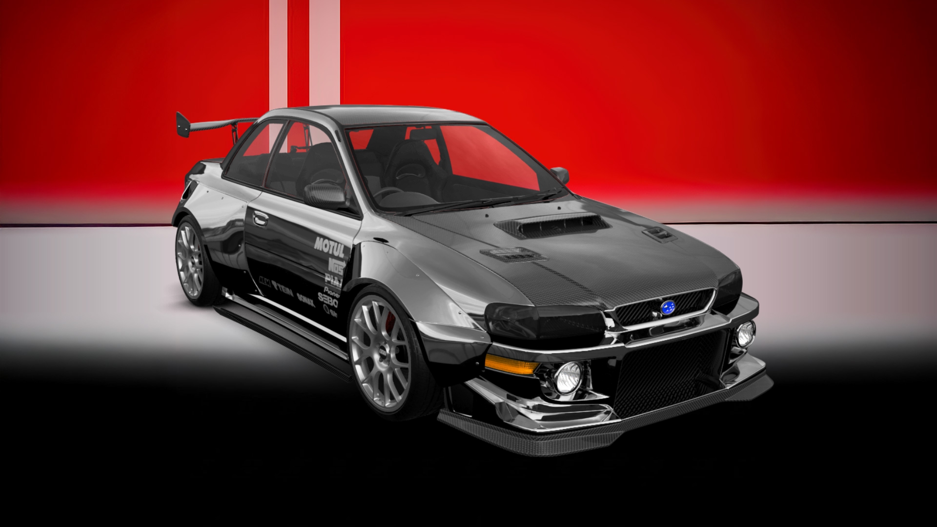 Subaru Impreza WRX STI 22B 2 Door Coupe 2000 tuning