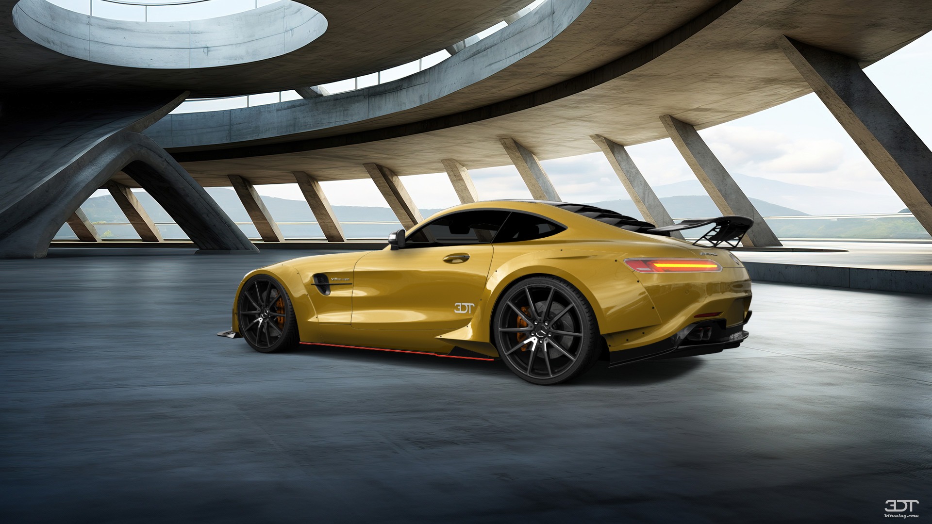 Mercedes AMG GT 2 door fastback coupe 2016