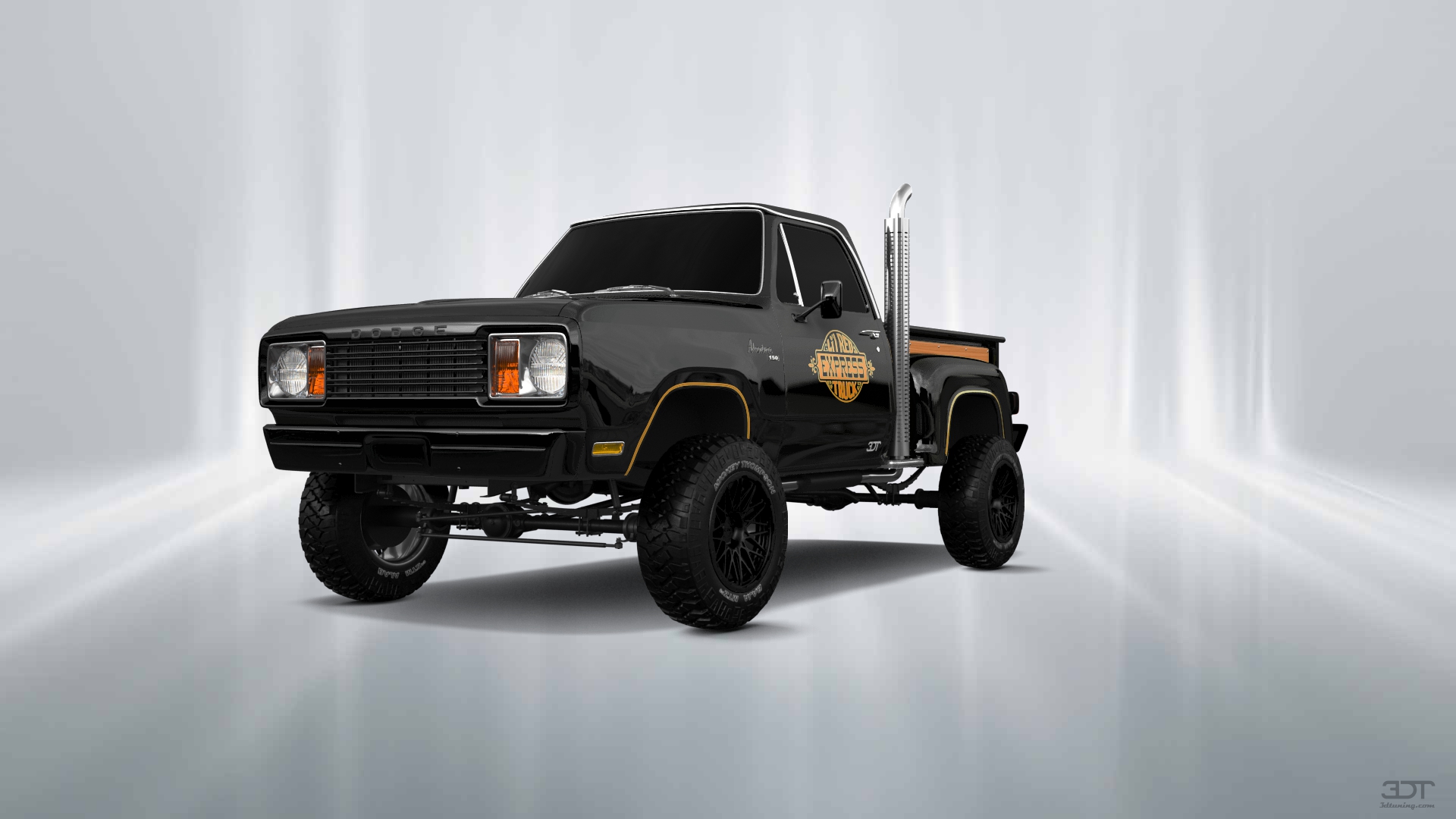 Dodge Lil Red Express 2 Door pickup truck 1978 tuning