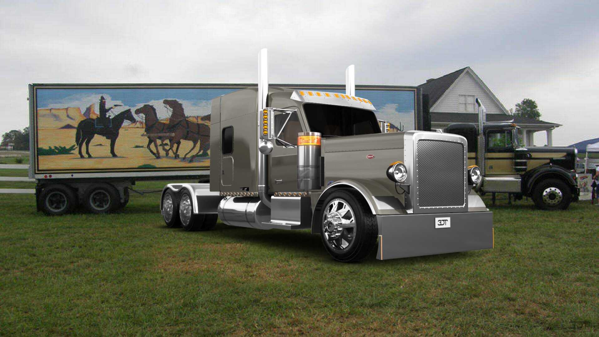 Peter Build High Rider Peterbilt 589 Sleeper Cab 2024 tuning by RoDeO Wildest Rides | 3DTuning